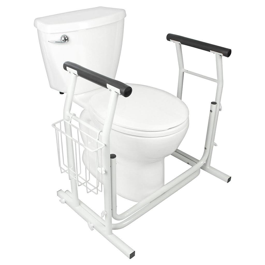 Vive Health Lva1023 Toilet Safety Rail - Adjustable & Portable CB_6TRHYWIP