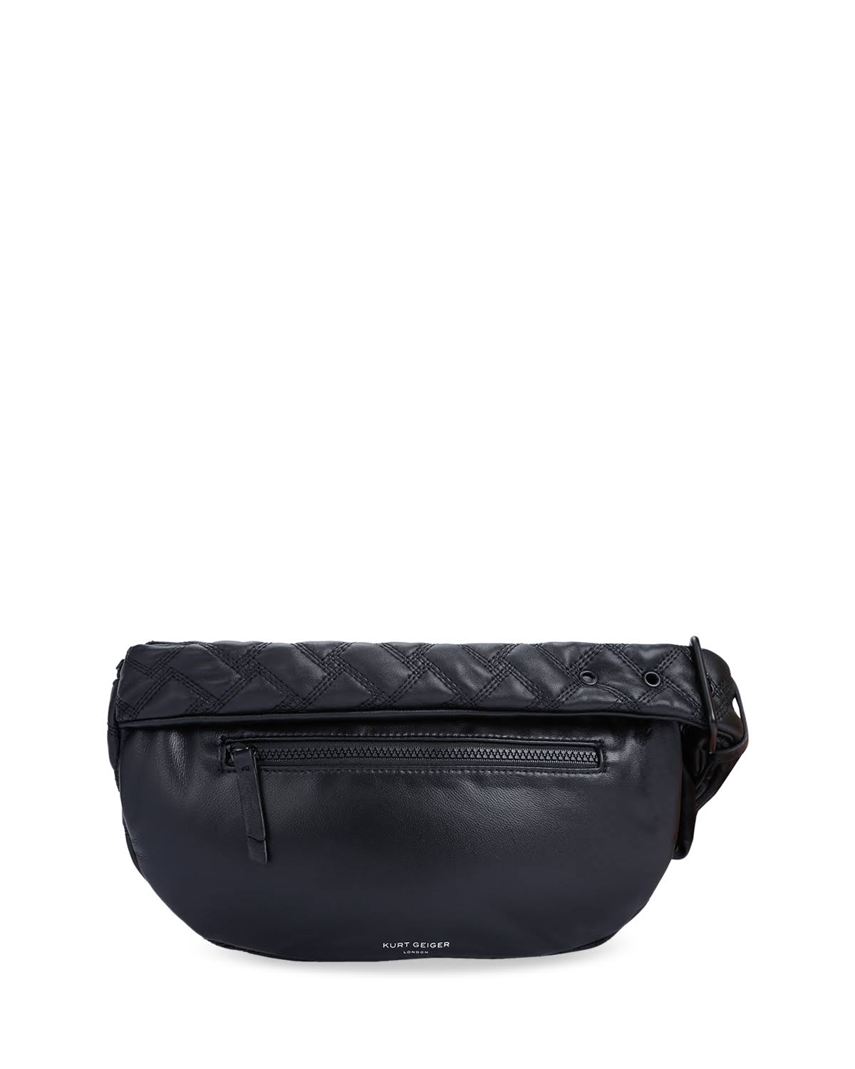 Kurt Geiger London Kensington Leather Drench Belt Bag - Black I3_N1K0TBZP Kurt Geiger London Kensington Leather Drench Belt Bag - Black I3_N1K0TBZP