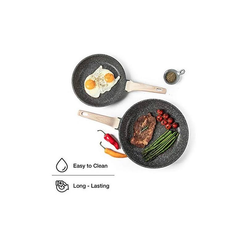 Carote Nonstick Granite Cookware Sets, 10 Pcs Pots And Pans Set, Non Stick Stone Kitchen Cookware Set With Frying Pans(Granite, Induction Cookware) YF_VNWEX9E1 Carote Nonstick Granite Cookware Sets, 10 Pcs Pots And Pans Set, Non Stick Stone Kitchen Cookware Set With Frying Pans(Granite, Induction Cookware) YF_VNWEX9E1
