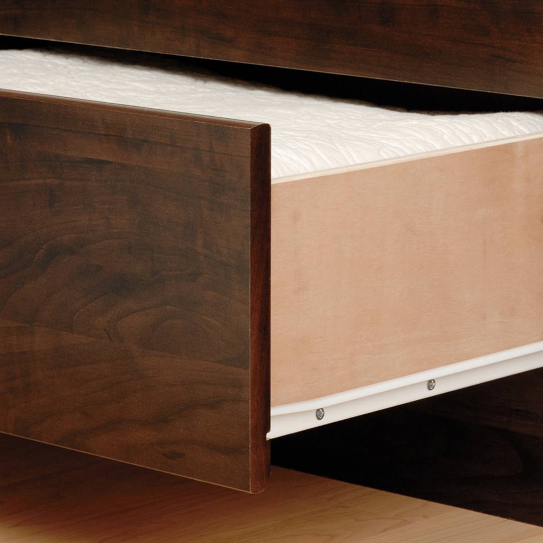 Harriet Bee Nolanville Storage Platform Bed, Size: Queen, Brown 2V_MZEMZREE