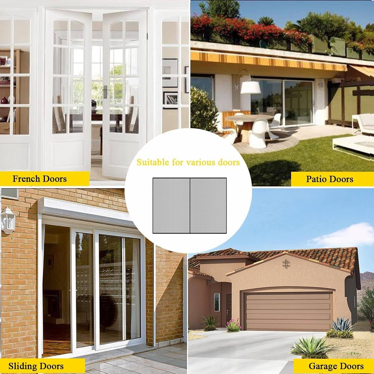 Liamst Garage Door Screen For 8x8ft, 1 Car Garage Doors- Reinforced Fiberglass Door Screen,Stronger High Energy Magnets ,Hands Free Magnetic Screen P5_JJJWDR10 Liamst Garage Door Screen For 8x8ft, 1 Car Garage Doors- Reinforced Fiberglass Door Screen,Stronger High Energy Magnets ,Hands Free Magnetic Screen P5_JJJWDR10