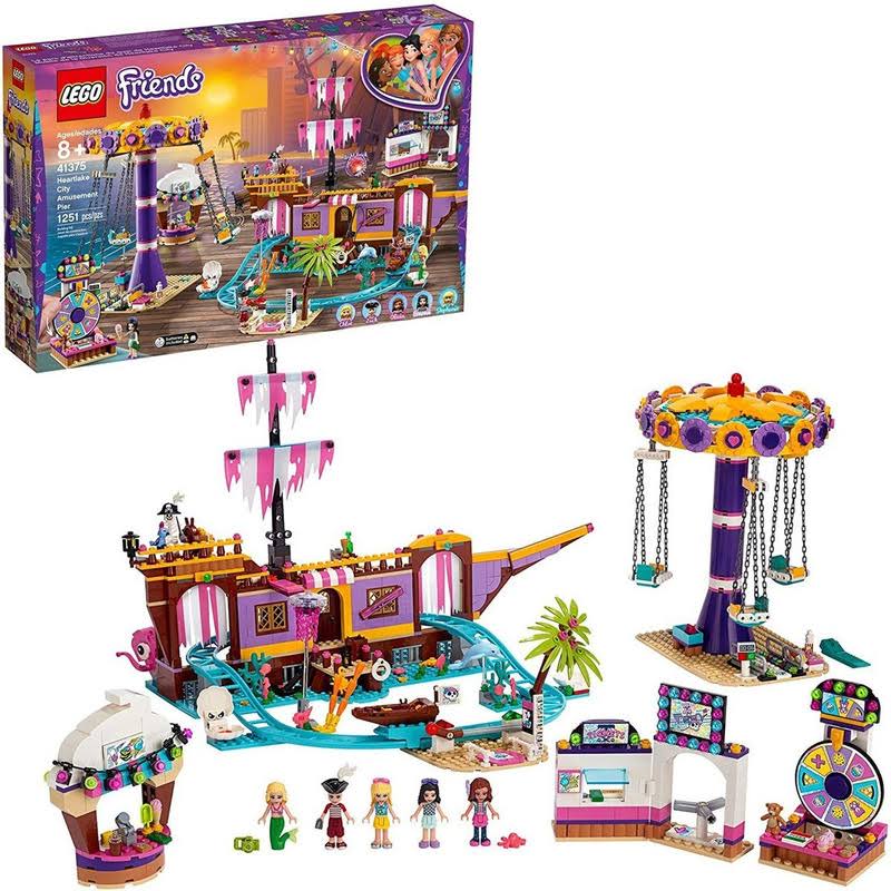Lego Friends Heartlake City Amusement Pier 41375 Toy Rollercoaster Building Kit HM_XCULND3T