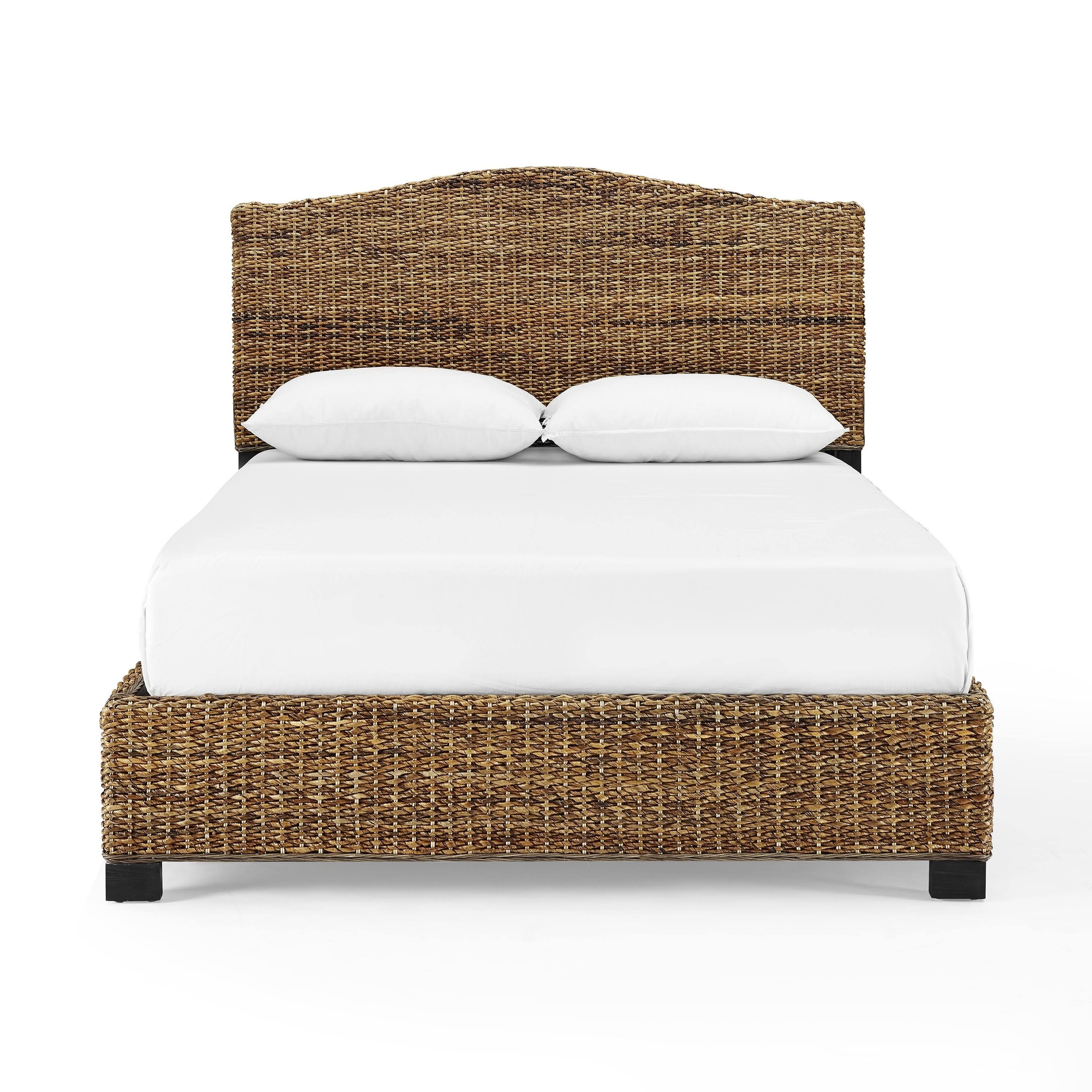 Crosley Serena Queen Bed Banana-Leaf - Kf727001bn D0_EVDM2RQE Crosley Serena Queen Bed Banana-Leaf - Kf727001bn D0_EVDM2RQE