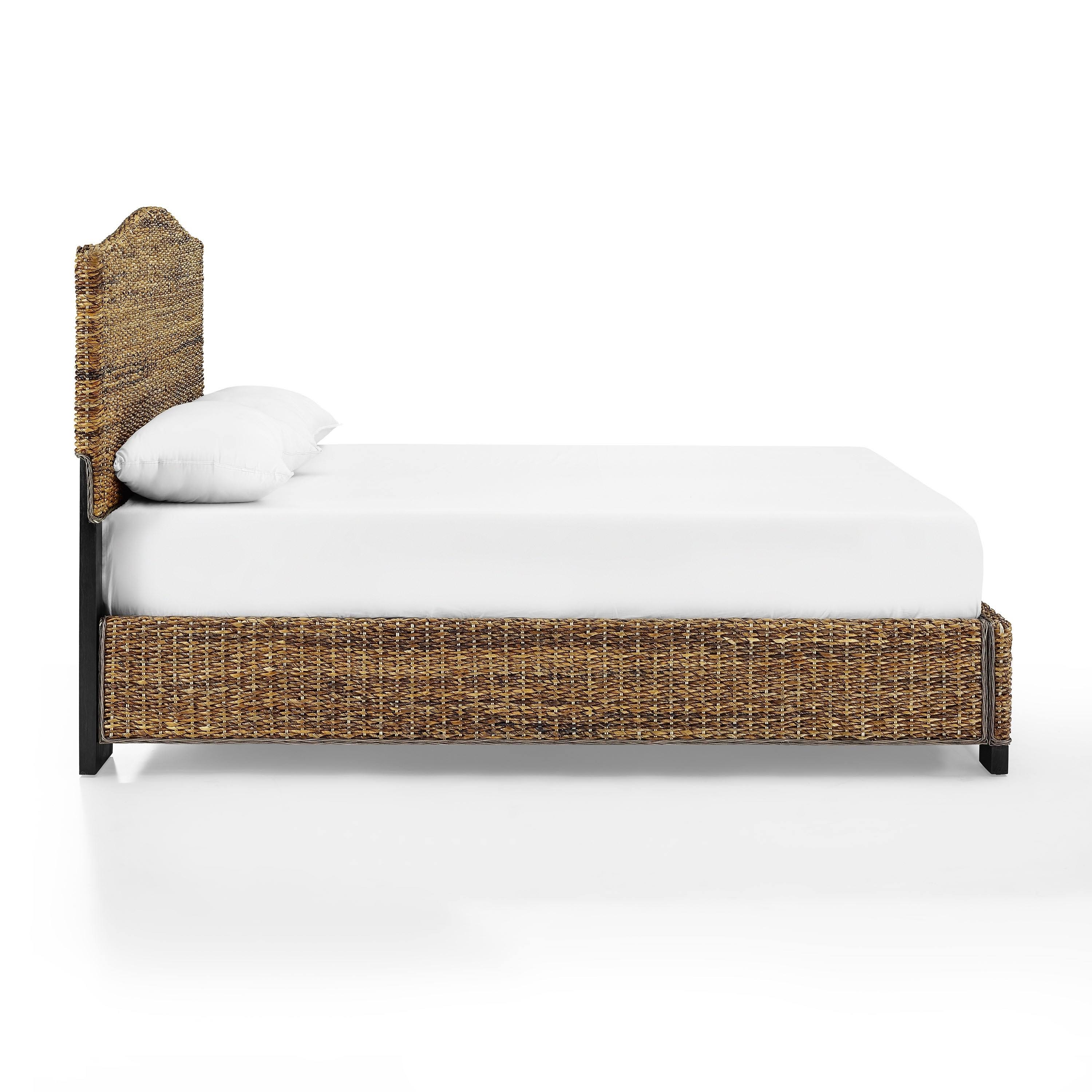 Crosley Serena Queen Bed Banana-Leaf - Kf727001bn D0_EVDM2RQE Crosley Serena Queen Bed Banana-Leaf - Kf727001bn D0_EVDM2RQE