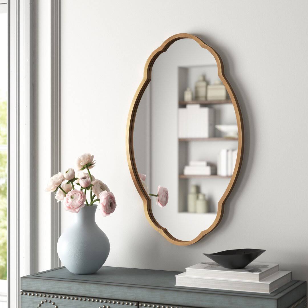Elora Glam Accent Mirror Kelly Clarkson Home Finish: Antique Black CW_CPXCMIAL