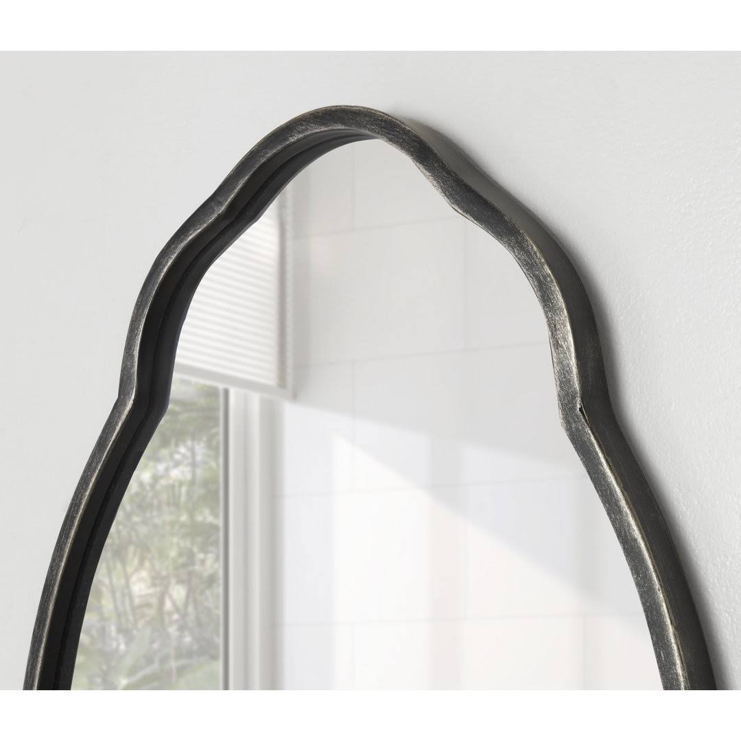 Elora Glam Accent Mirror Kelly Clarkson Home Finish: Antique Black CW_CPXCMIAL