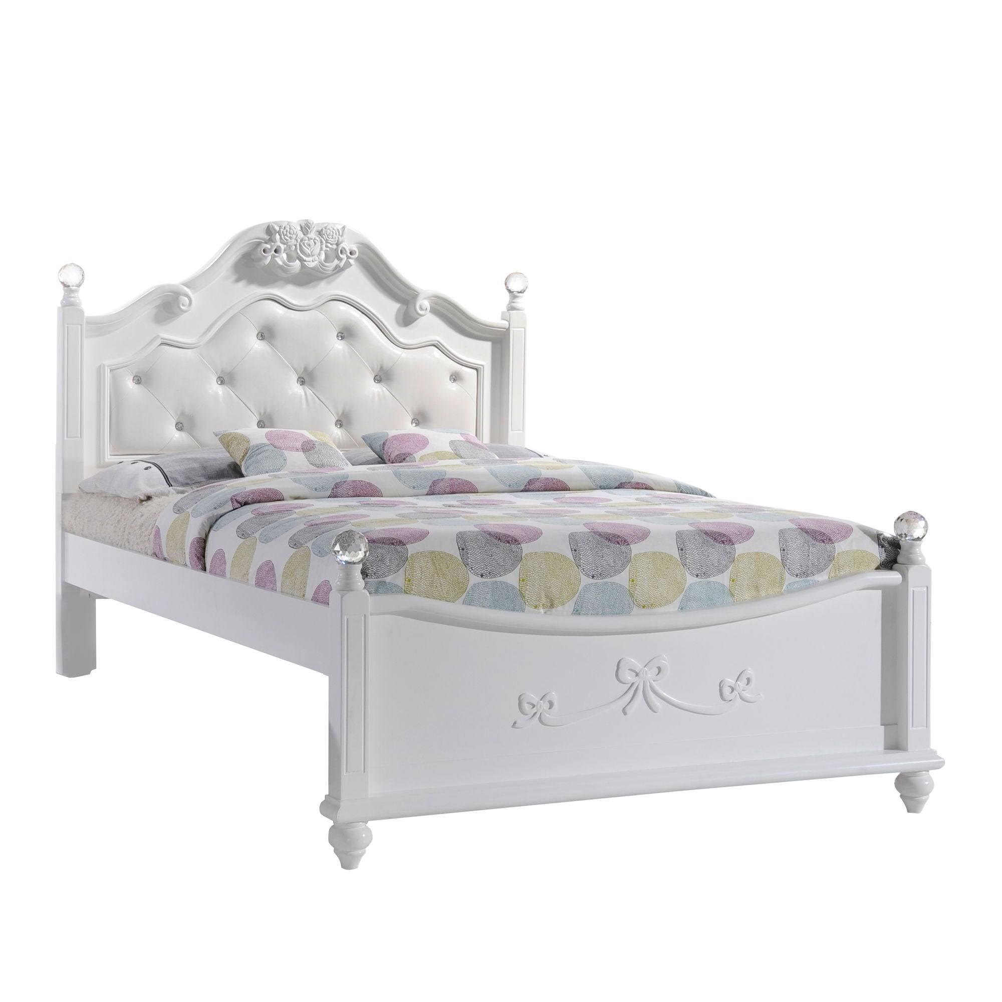 3pc Full Annie Platform Bedroom Set White - Picket House Furnishings VR_1IWNITHT 3pc Full Annie Platform Bedroom Set White - Picket House Furnishings VR_1IWNITHT