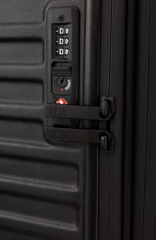 Beis The 29-Inch Rolling Spinner Suitcase Black Y0_TXHBWZDO Beis The 29-Inch Rolling Spinner Suitcase Black Y0_TXHBWZDO