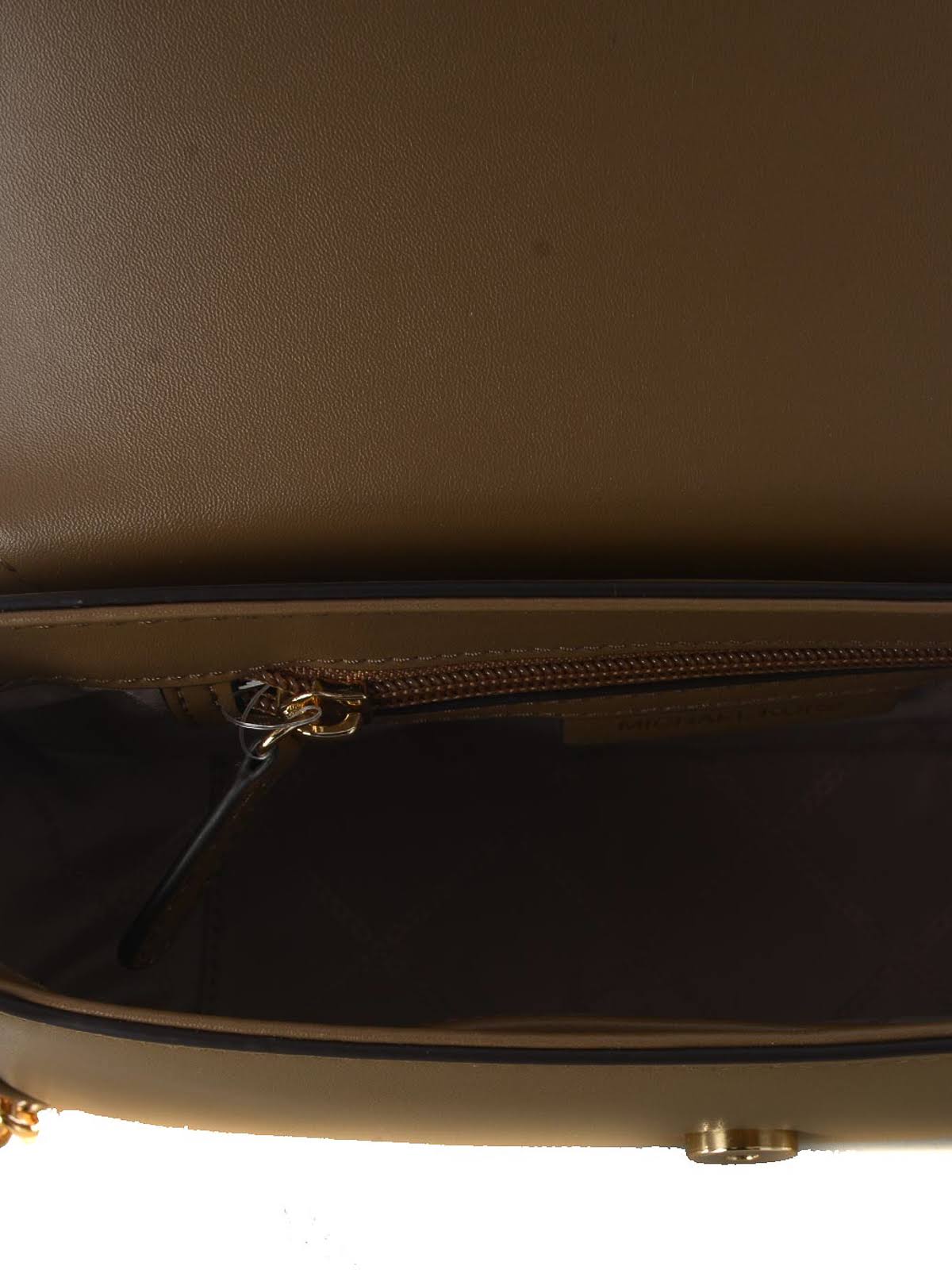 Michael Michael Kors Parker Convertible Pouchette Shoulder Bag - Husk/Gold BH_JRMDKF5W Michael Michael Kors Parker Convertible Pouchette Shoulder Bag - Husk/Gold BH_JRMDKF5W