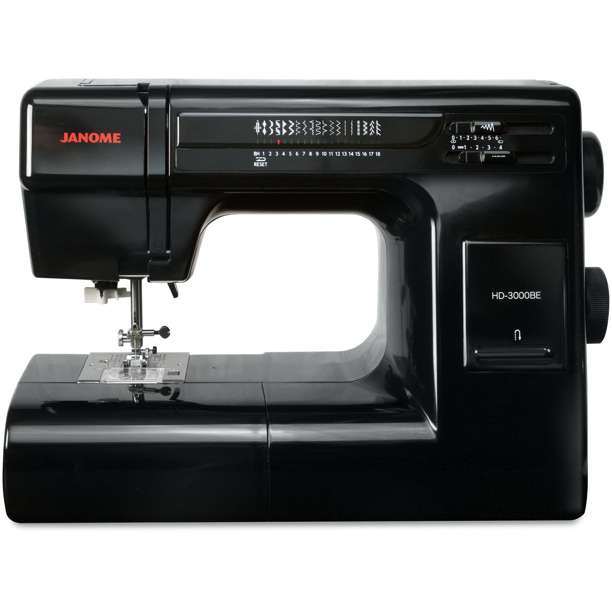 Janome Hd3000 Heavy Duty Sewing Machine W/Hard Case + 1/4 Seam Foot + Blind Hem Foot + Overedge Foot + Rolled Hem Foot + Zipper Foot + Buttonhole CU_2IPAEUYG Janome Hd3000 Heavy Duty Sewing Machine W/Hard Case + 1/4 Seam Foot + Blind Hem Foot + Overedge Foot + Rolled Hem Foot + Zipper Foot + Buttonhole CU_2IPAEUYG