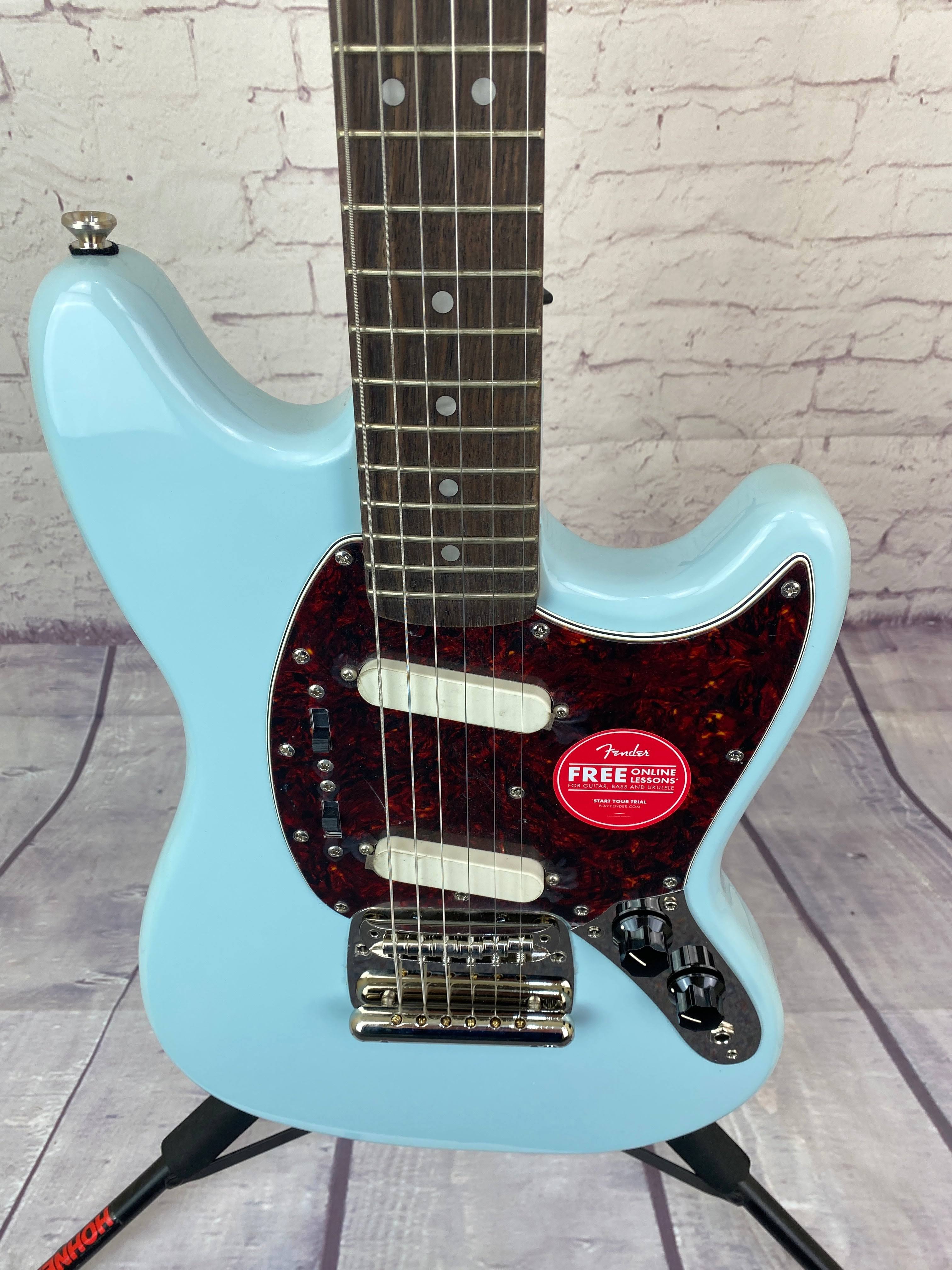 Squier Classic Vibe &60s Mustang - Sonic Blue XQ_PFQDWTIN Squier Classic Vibe &60s Mustang - Sonic Blue XQ_PFQDWTIN