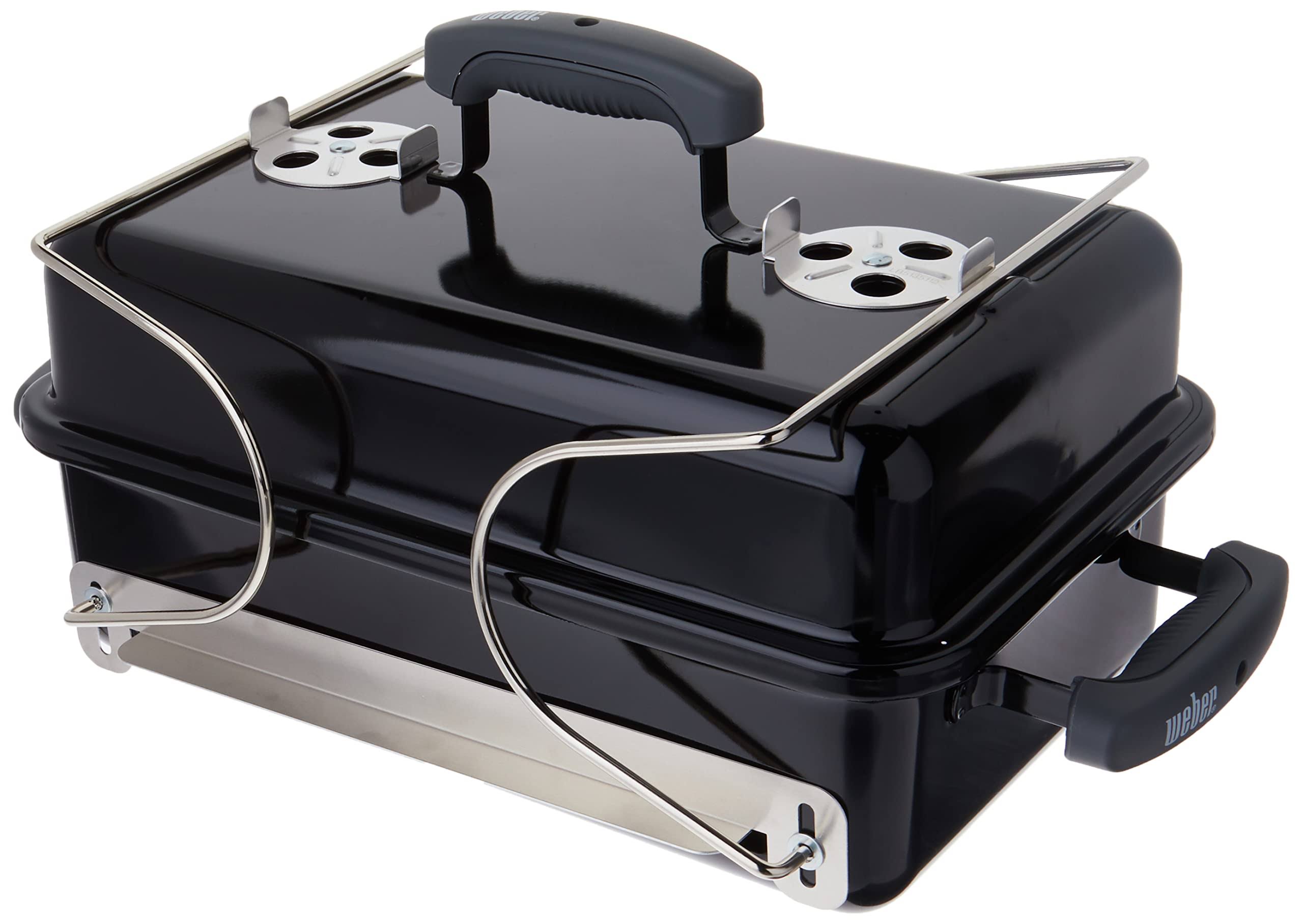 Weber Go-Anywhere Charcoal Grill, Black IZ_2YPMM2VT Weber Go-Anywhere Charcoal Grill, Black IZ_2YPMM2VT