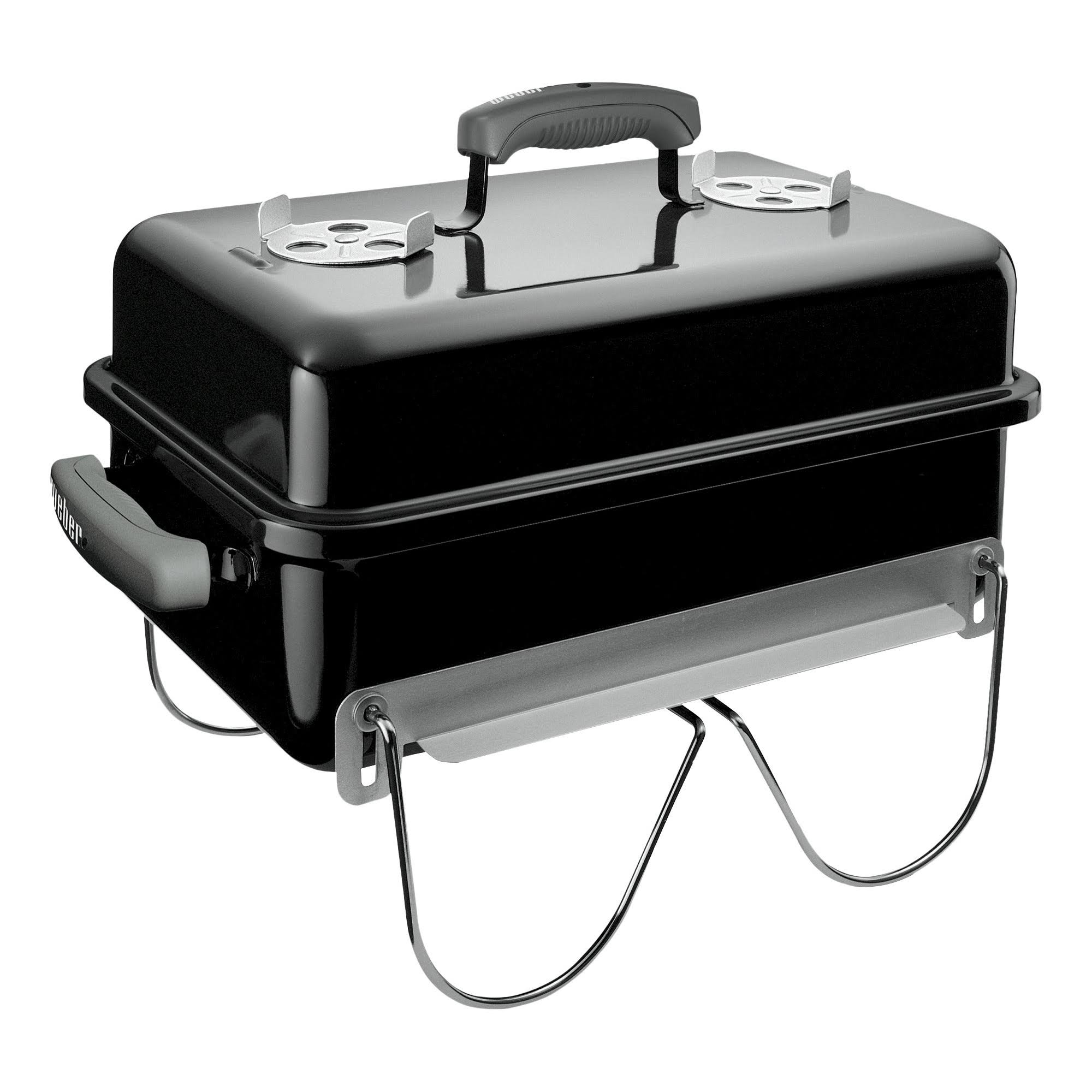 Weber Go-Anywhere Charcoal Grill, Black IZ_2YPMM2VT Weber Go-Anywhere Charcoal Grill, Black IZ_2YPMM2VT