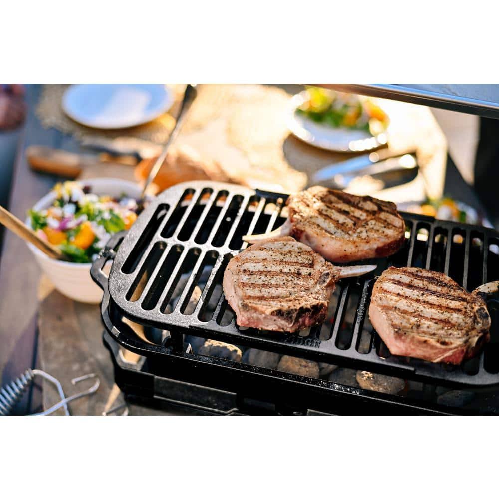 Lodge Sportsman's Cast Iron Pro Grill 78_XW5WN5SC