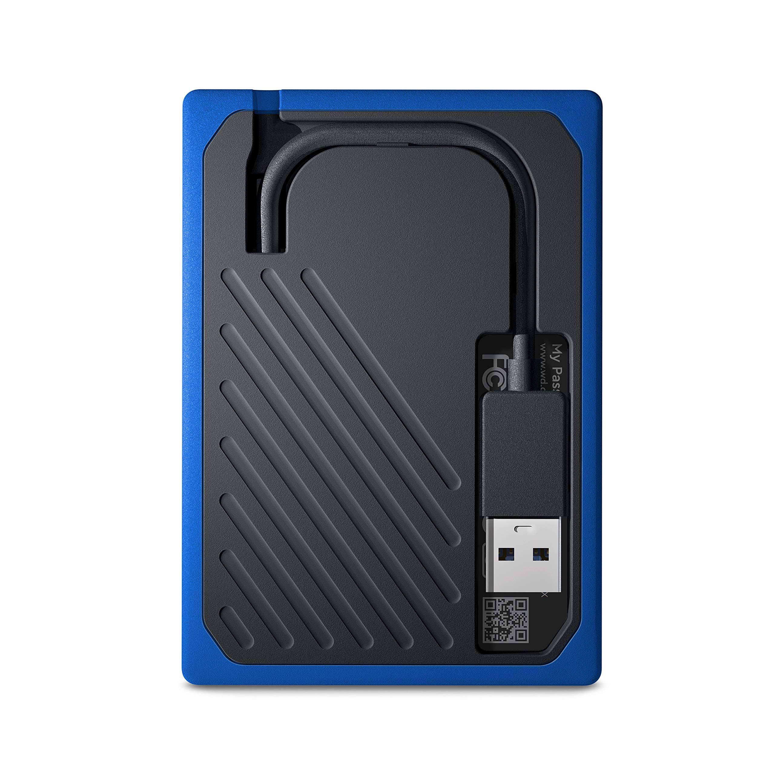 Wd 500gb My Passport Go Ssd Cobalt Portable External Storage Usb 3.0 - Wdbmcg5000abt-Wesn UX_YMBYDRFM Wd 500gb My Passport Go Ssd Cobalt Portable External Storage Usb 3.0 - Wdbmcg5000abt-Wesn UX_YMBYDRFM
