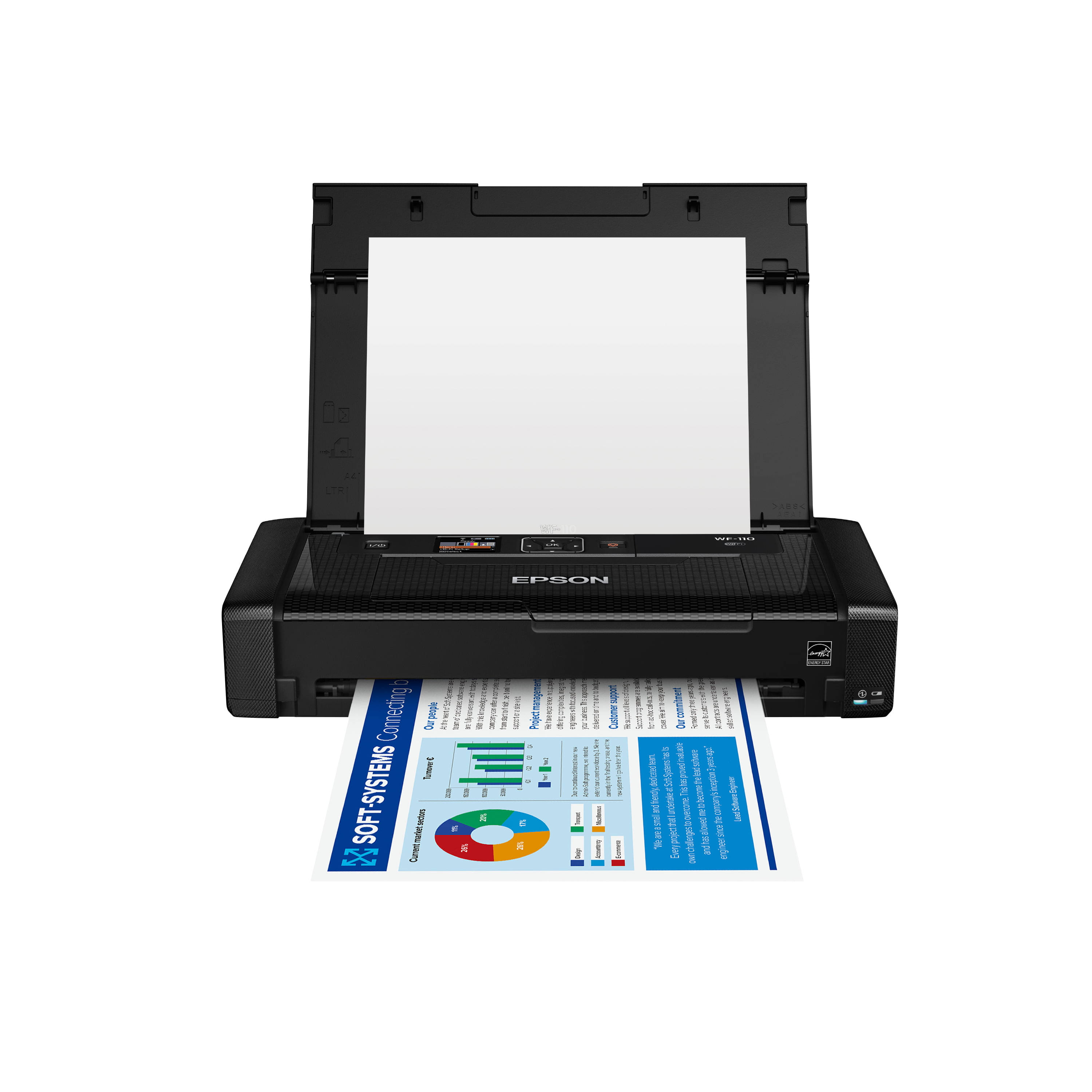 Epson - Workforce Wf-110 Wireless Inkjet Printer BX_EUJ4PZR3