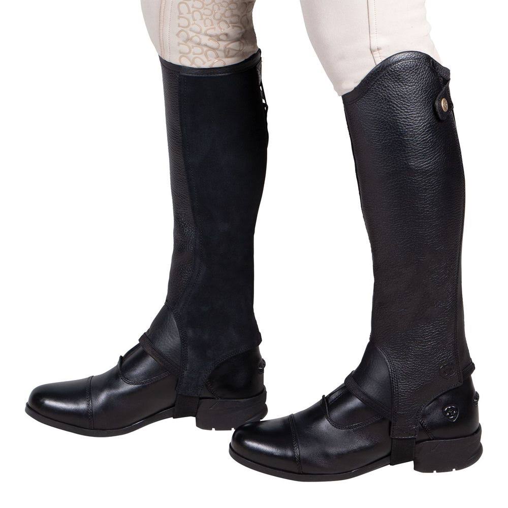 Ariat Concord Half Chap - Black BN_ENR3HBYQ Ariat Concord Half Chap - Black BN_ENR3HBYQ