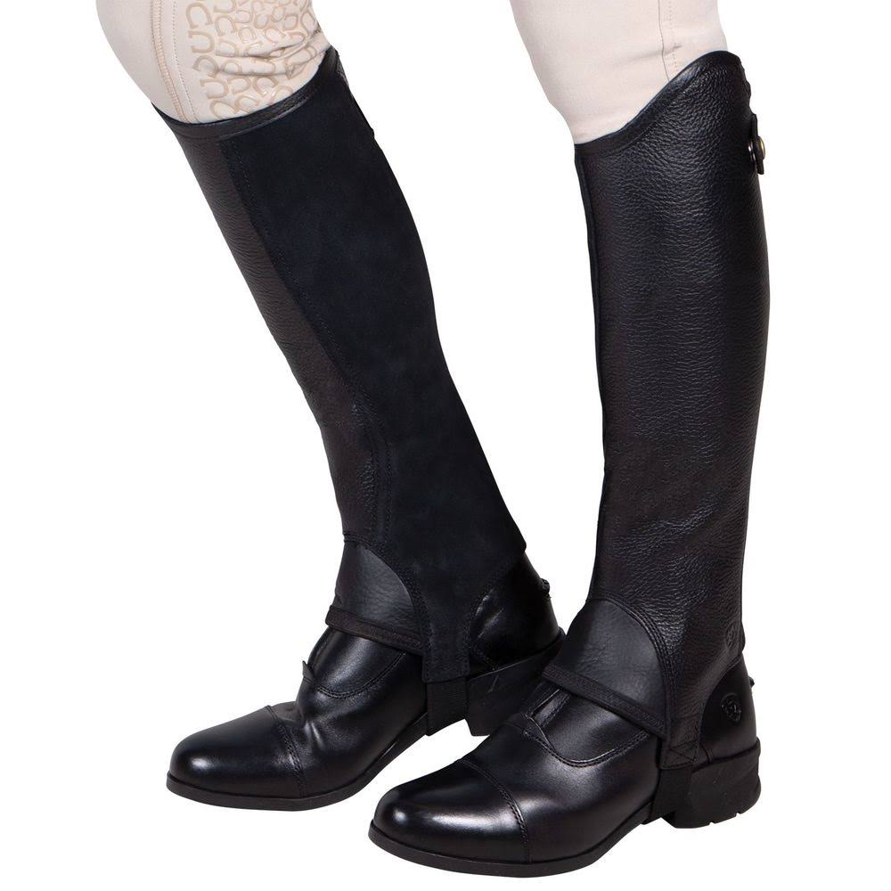 Ariat Concord Half Chap - Black BN_ENR3HBYQ Ariat Concord Half Chap - Black BN_ENR3HBYQ