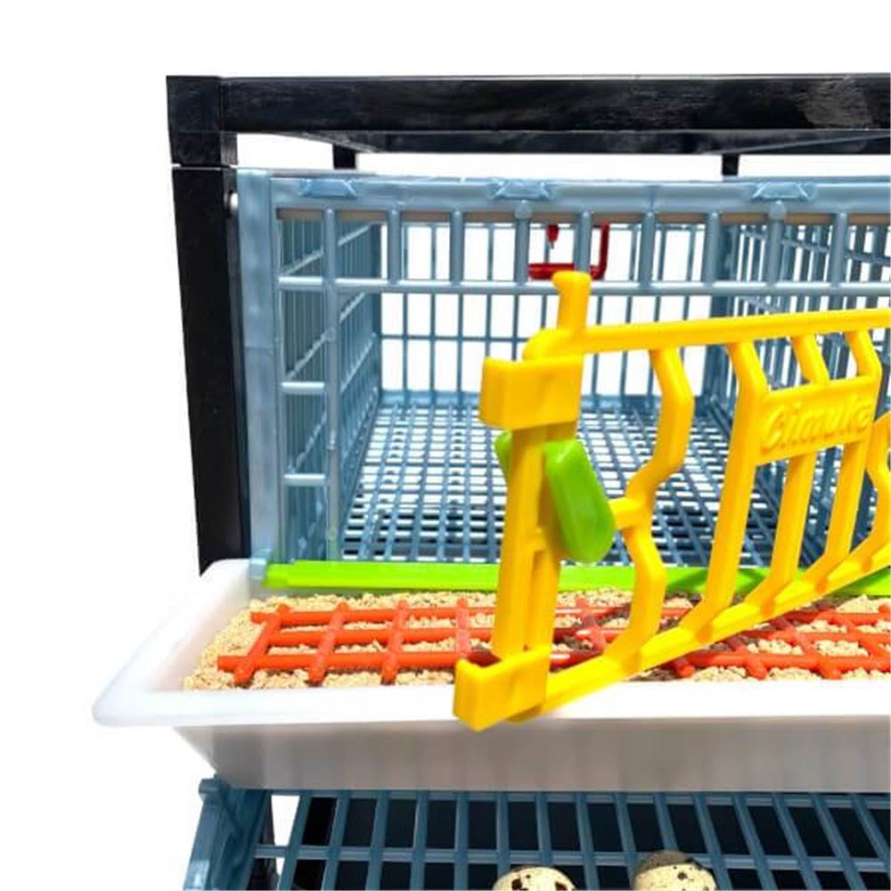 Quail Cage - 5 Layer (Power-Washable, Durable, Abs Plastic) | Hatching Time KT_CK3TSPRI Quail Cage - 5 Layer (Power-Washable, Durable, Abs Plastic) | Hatching Time KT_CK3TSPRI