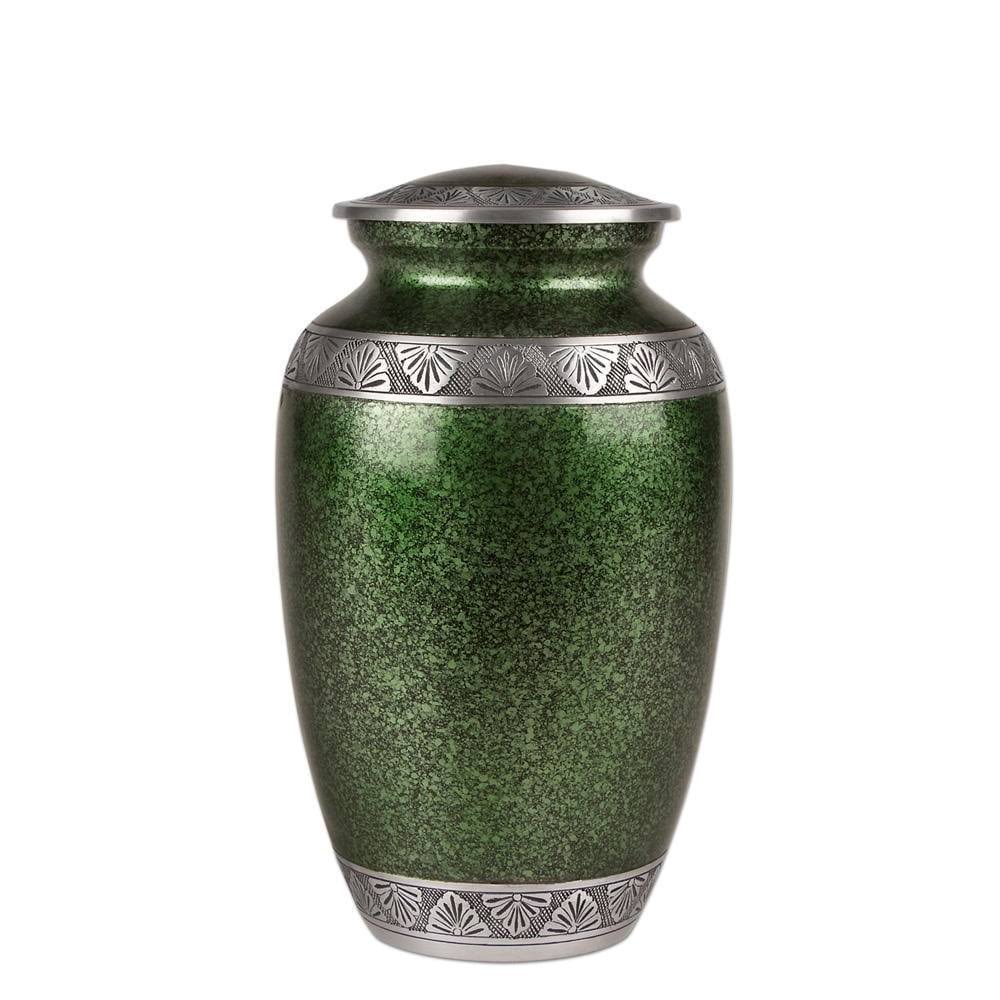 Perfect Memorials Large Green Lively Leaves Cremation Urn SJ_F20YXAJ0 Perfect Memorials Large Green Lively Leaves Cremation Urn SJ_F20YXAJ0