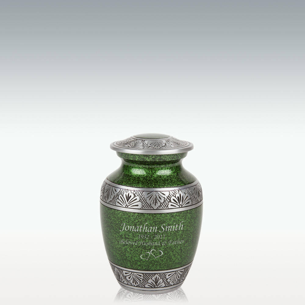 Perfect Memorials Large Green Lively Leaves Cremation Urn SJ_F20YXAJ0 Perfect Memorials Large Green Lively Leaves Cremation Urn SJ_F20YXAJ0