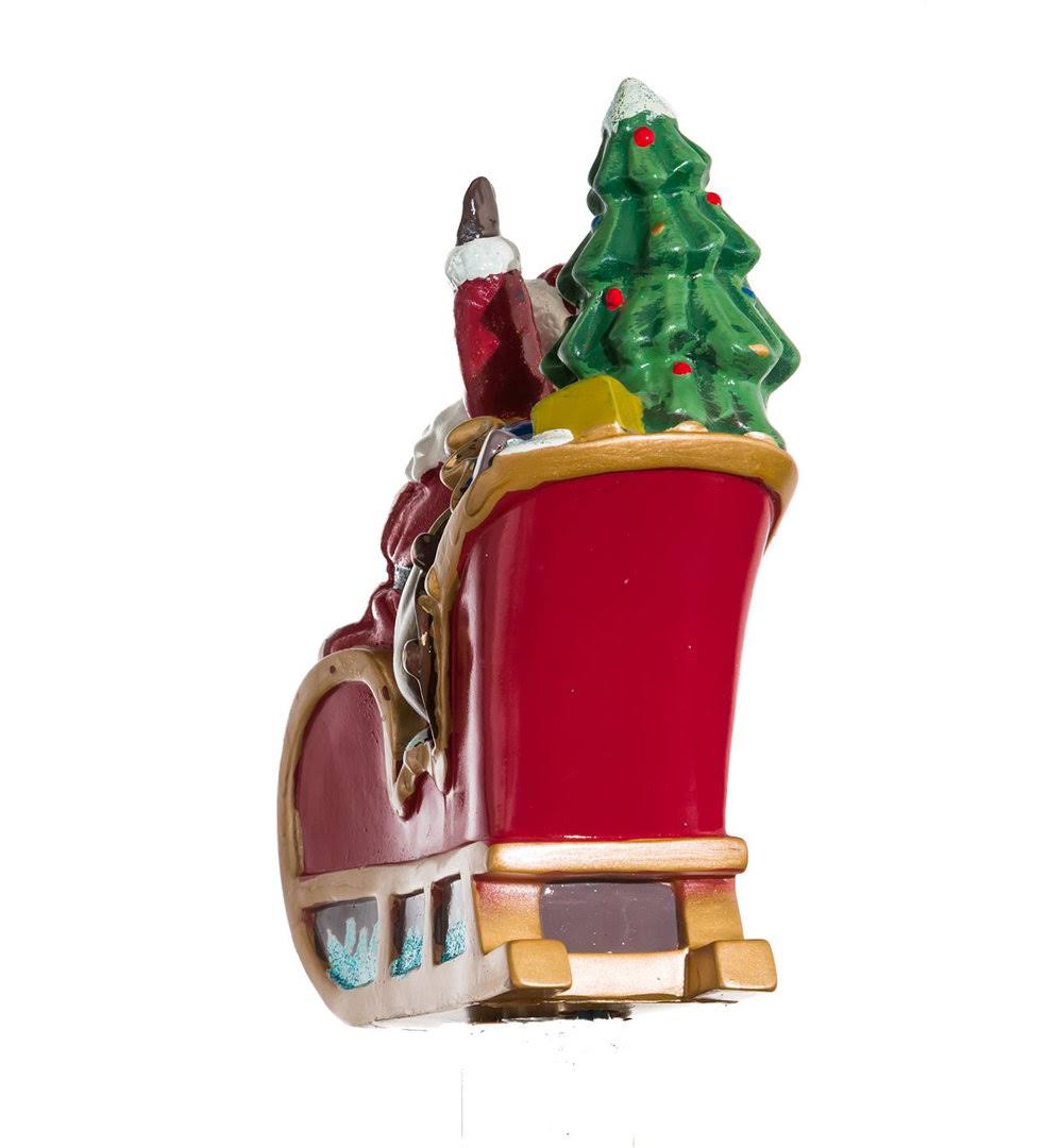 Kurt Adler 10-Light Santa Sleigh And Reindeer Light Set QR_AZSRG8LT