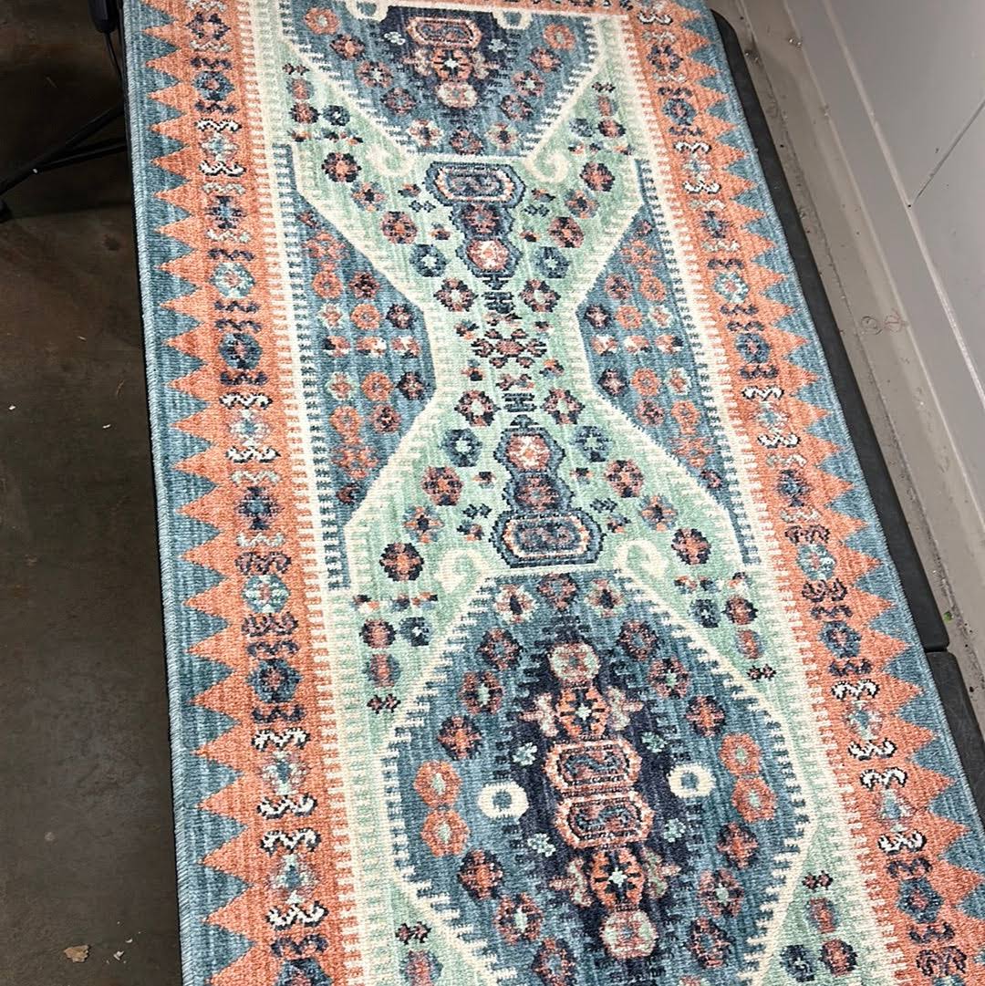 2'3X7' Buttercup Diamond Vintage Persian Woven Runner Rug Blue - Opalhouse 45_6LSJKL38 2'3X7' Buttercup Diamond Vintage Persian Woven Runner Rug Blue - Opalhouse 45_6LSJKL38