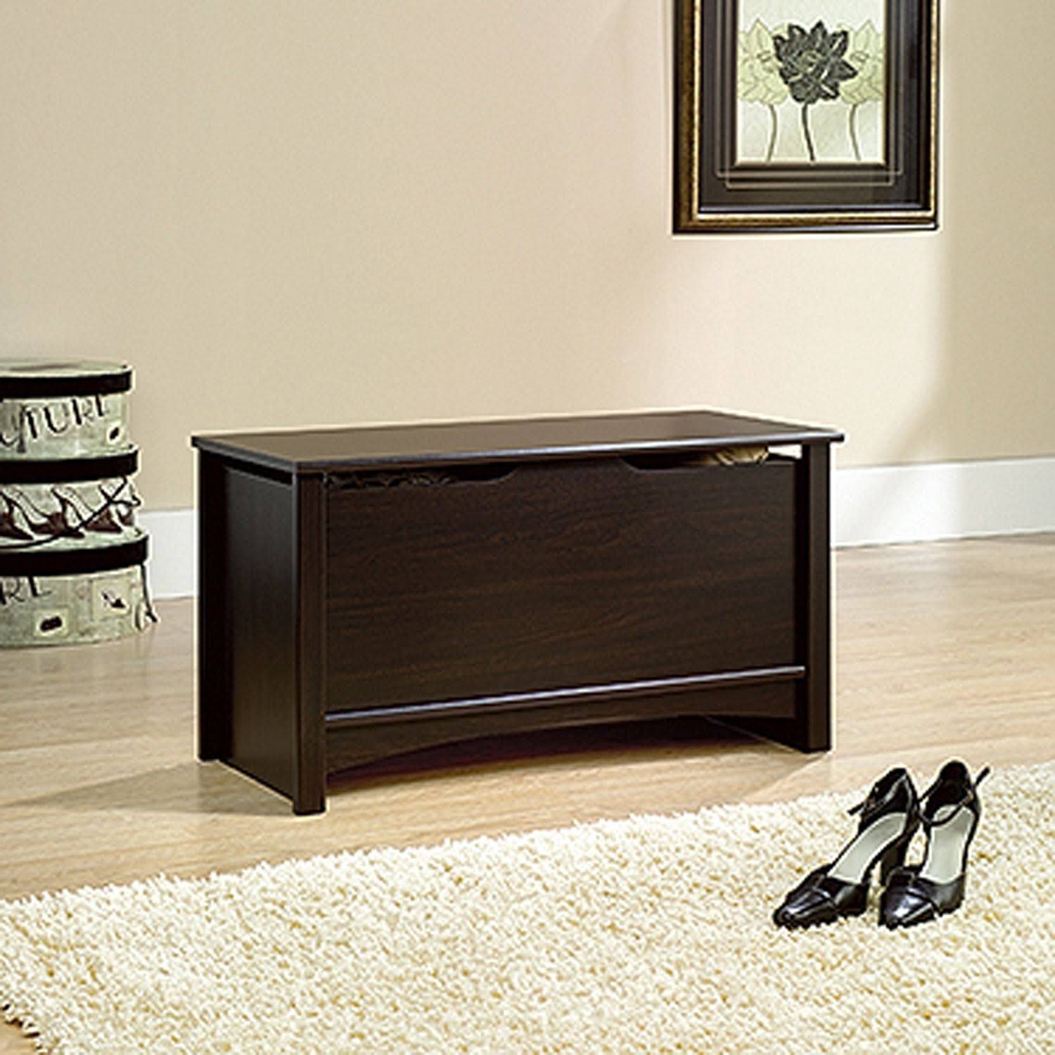 Sauder Shoal Creek Storage Chest In Jamocha Wood S6_ZTIODJQR Sauder Shoal Creek Storage Chest In Jamocha Wood S6_ZTIODJQR
