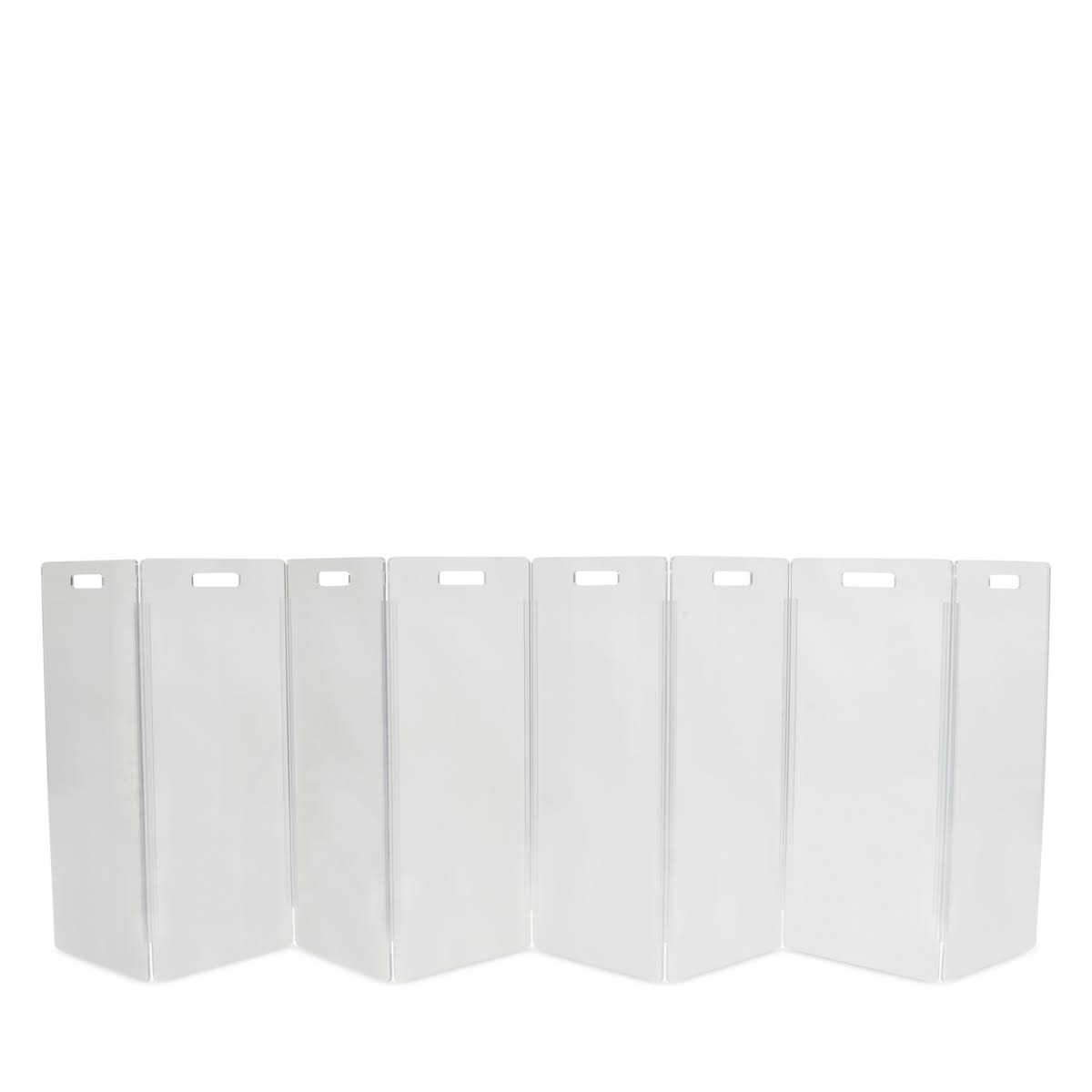 Hiddin Clear Freestanding 8 Panel Pet Gate DI_YHVPGVSZ