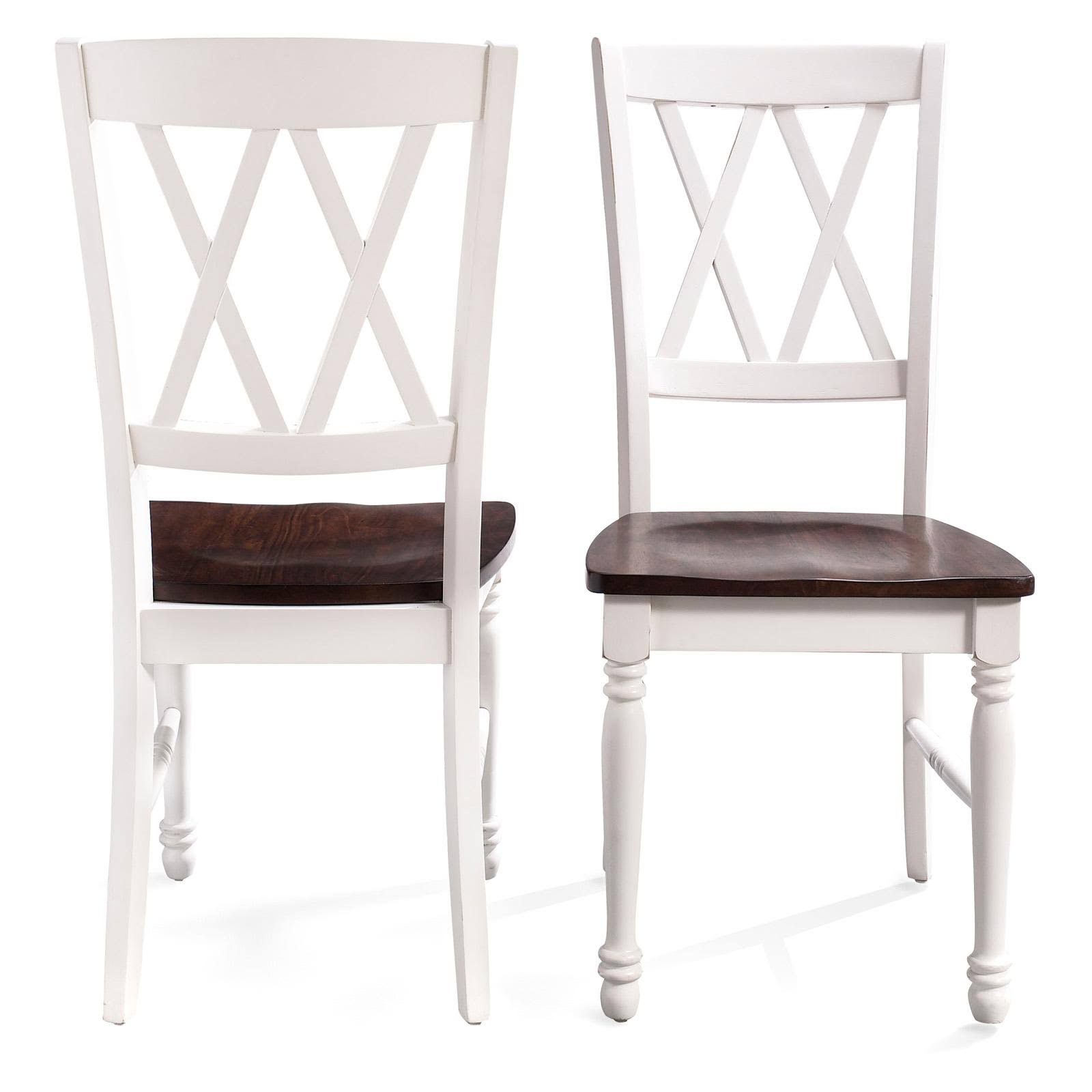 Crosley Furniture Kf20031wh Shelby Dining Chair Set Distressed White - 4 Piece JB_YWCRSASN Crosley Furniture Kf20031wh Shelby Dining Chair Set Distressed White - 4 Piece JB_YWCRSASN