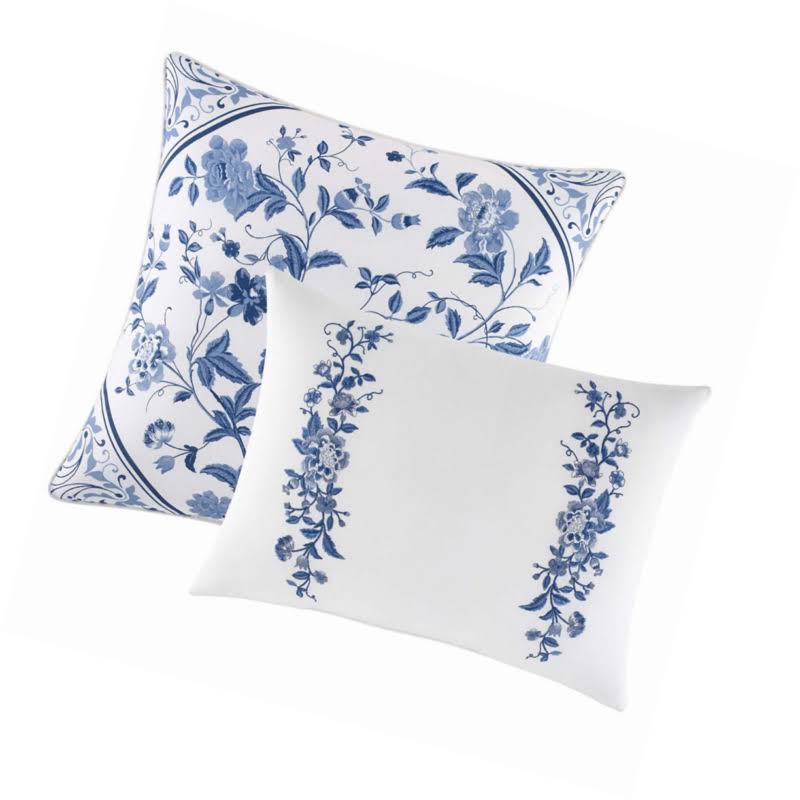 Laura Ashley Elise Bonus Comforter Set Full/Queen Blue LE_BVG3SG6F