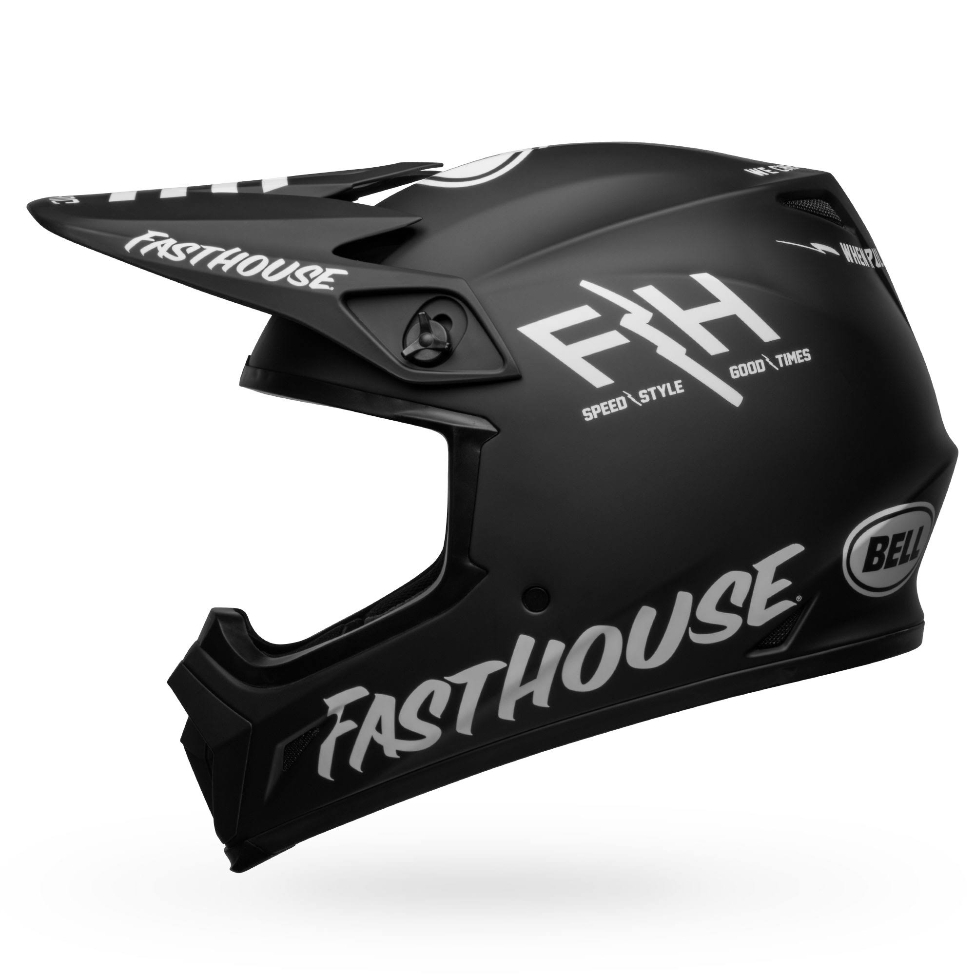 Bell Mx-9 Mips Fasthouse Prospect Helmet Matte Black/White L 4S_DZT4ZKO5 Bell Mx-9 Mips Fasthouse Prospect Helmet Matte Black/White L 4S_DZT4ZKO5