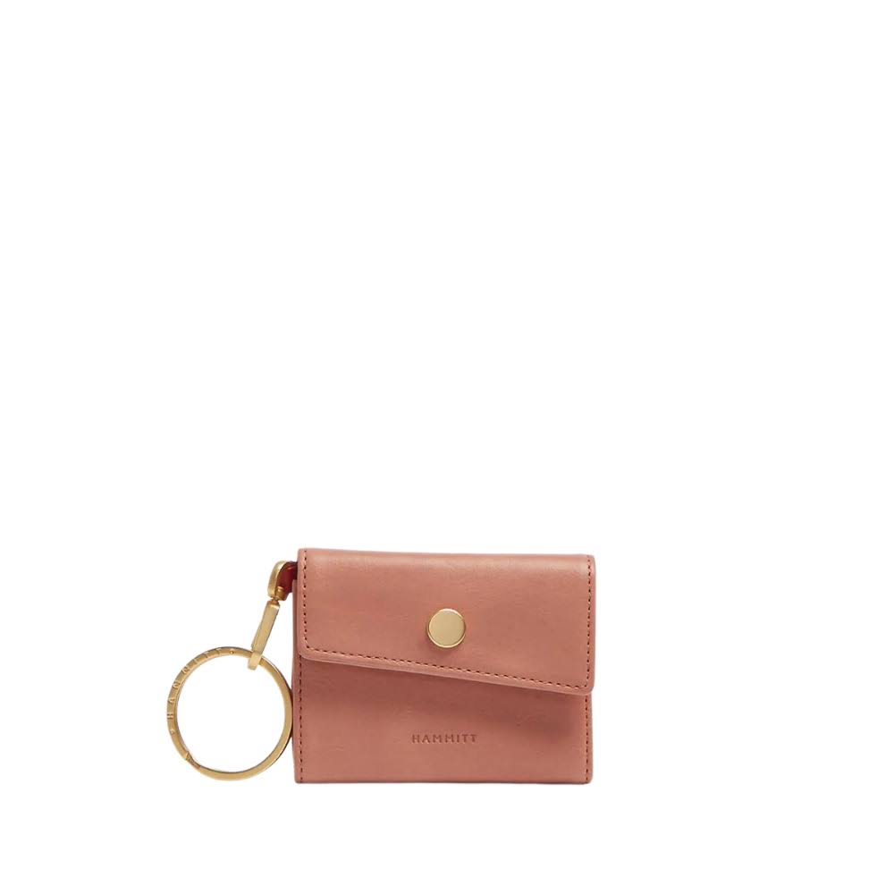 Hammitt Royce Pink Leather Keychain Wallet - Pink Sands/Brush Gold R5_1TJLUDS7 Hammitt Royce Pink Leather Keychain Wallet - Pink Sands/Brush Gold R5_1TJLUDS7