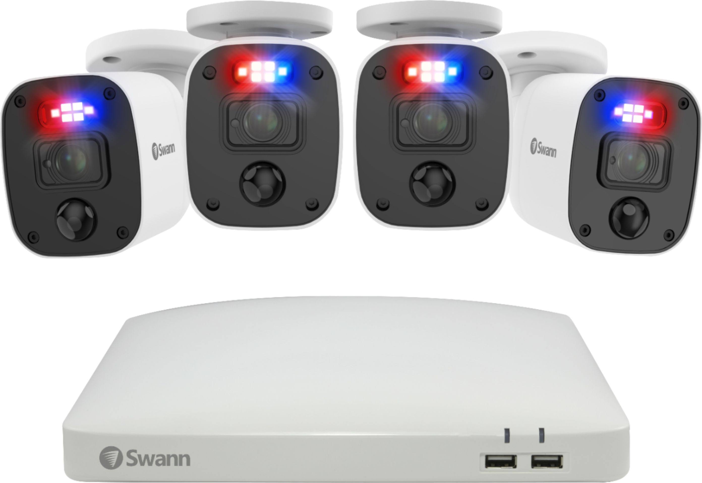 Swann Enforcer 4 Camera 8 Channel 1080p Full Hd Dvr Security System AS_X85Y8TXC