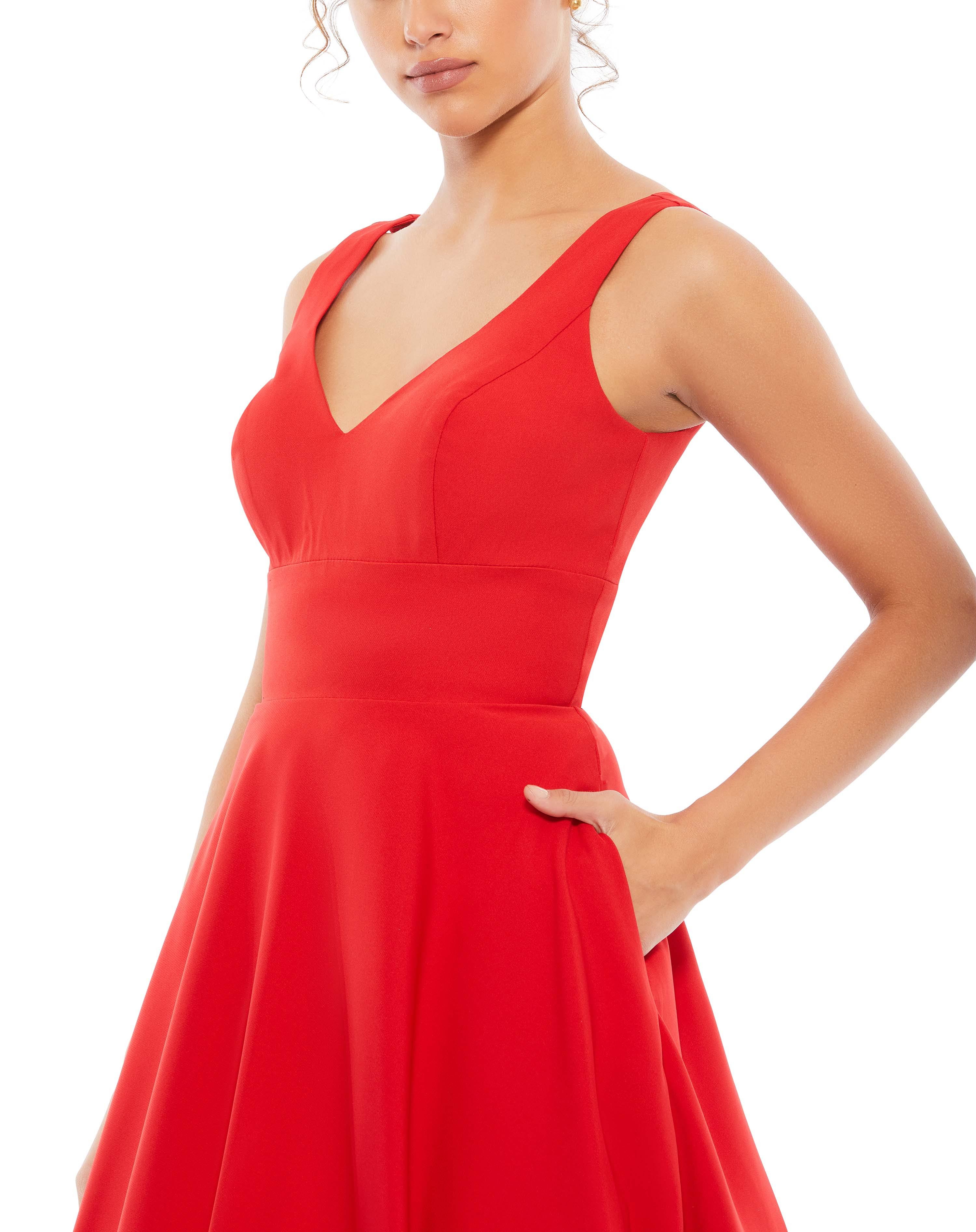 Mac Duggal Classic Sleeveless A-Line Ball Gown White, Size 8 JG_I2FOAVJR Mac Duggal Classic Sleeveless A-Line Ball Gown White, Size 8 JG_I2FOAVJR