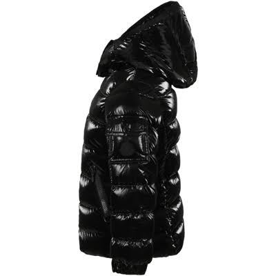 Moncler Girls' Bady Hooded Down Jacket - Little Kid - Black - Size 4 Y4_OYJKFVPJ