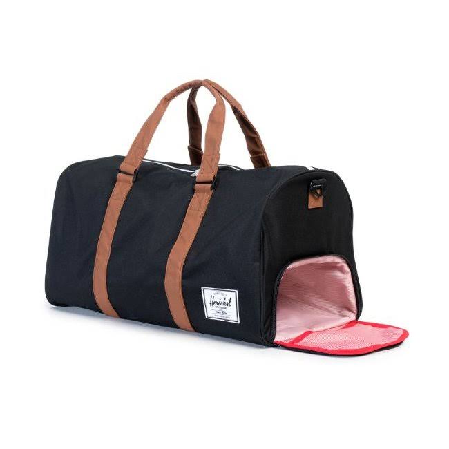 Herschel Novel Duffle Bag, Black/Tan, Os HX_STBVZT8K