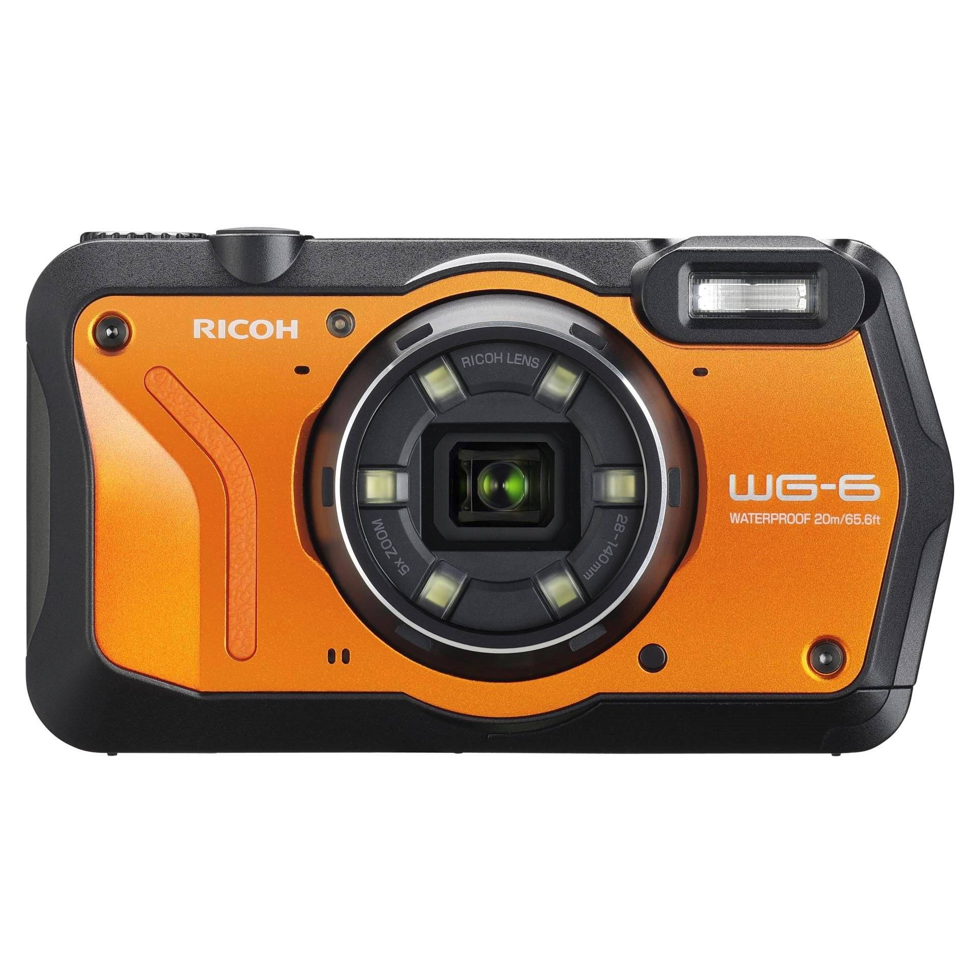Ricoh Wg-6 Digital Camera (Orange) CD_4TTLOM3J