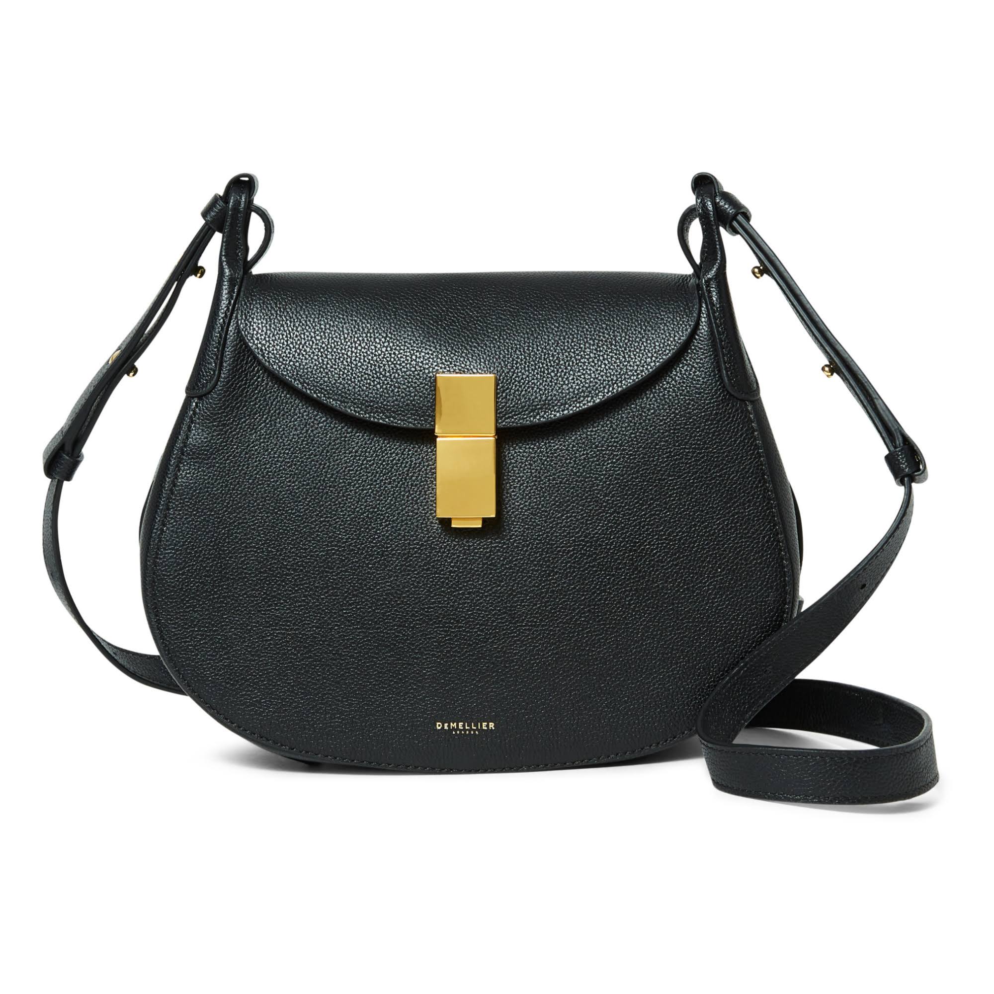Demellier Women's Lausanne Leather Saddle Bag - Black One-Size S6_RNHLTOYQ Demellier Women's Lausanne Leather Saddle Bag - Black One-Size S6_RNHLTOYQ