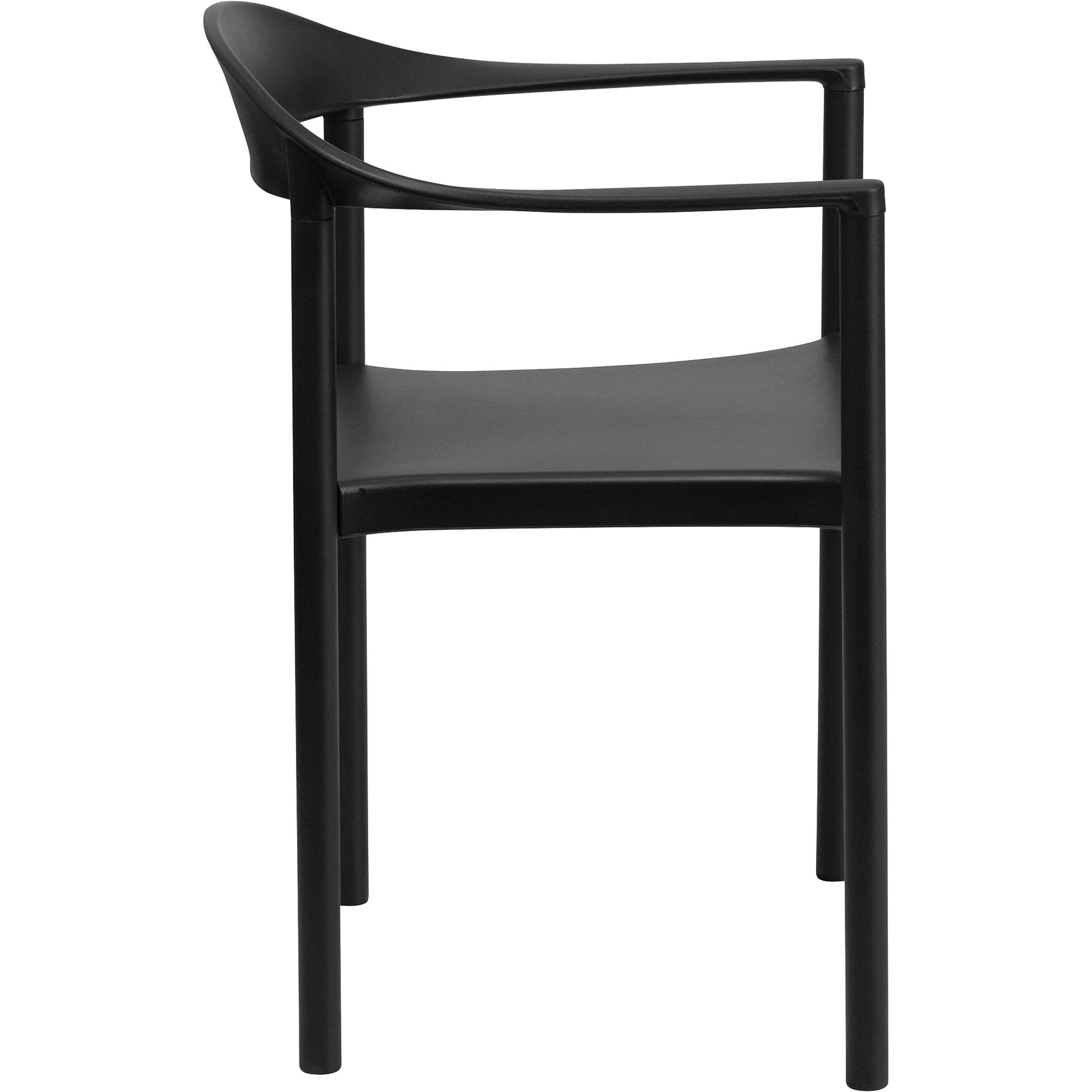 Flash Furniture Cafe Stack Chair: Hercules Series, Black, Plastic, 1000 Lb Capacity YS_I2XDLIBY Flash Furniture Cafe Stack Chair: Hercules Series, Black, Plastic, 1000 Lb Capacity YS_I2XDLIBY