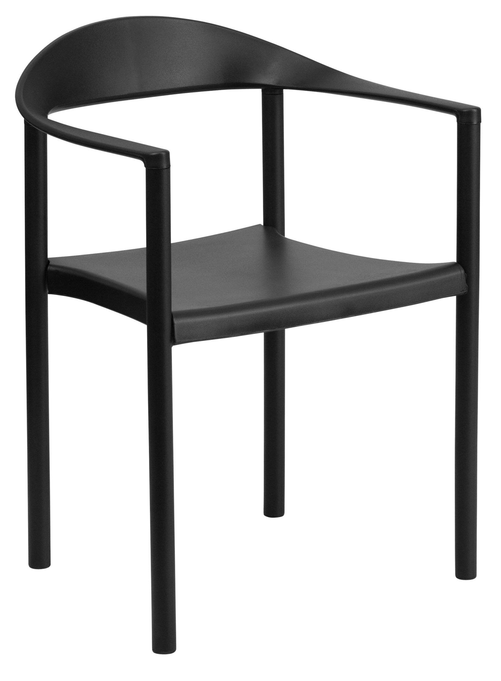 Flash Furniture Cafe Stack Chair: Hercules Series, Black, Plastic, 1000 Lb Capacity YS_I2XDLIBY Flash Furniture Cafe Stack Chair: Hercules Series, Black, Plastic, 1000 Lb Capacity YS_I2XDLIBY