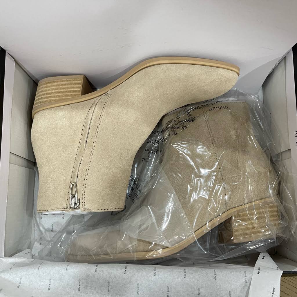 Dolce Vita Avie Bootie | Women's | Beige | Size 6 | Boots | Block | Bootie | Cowboy & Western TI_WIMHC8CJ