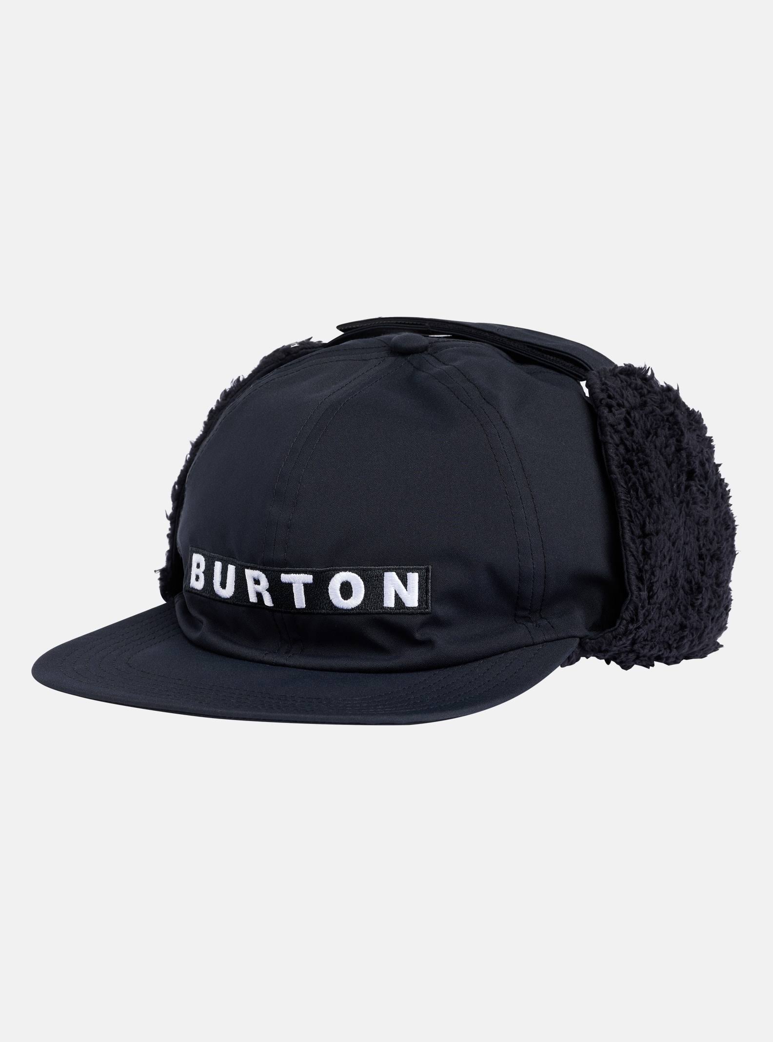 Burton Lunchlap Earflap Hat True Black VJ_OUZHM2M6
