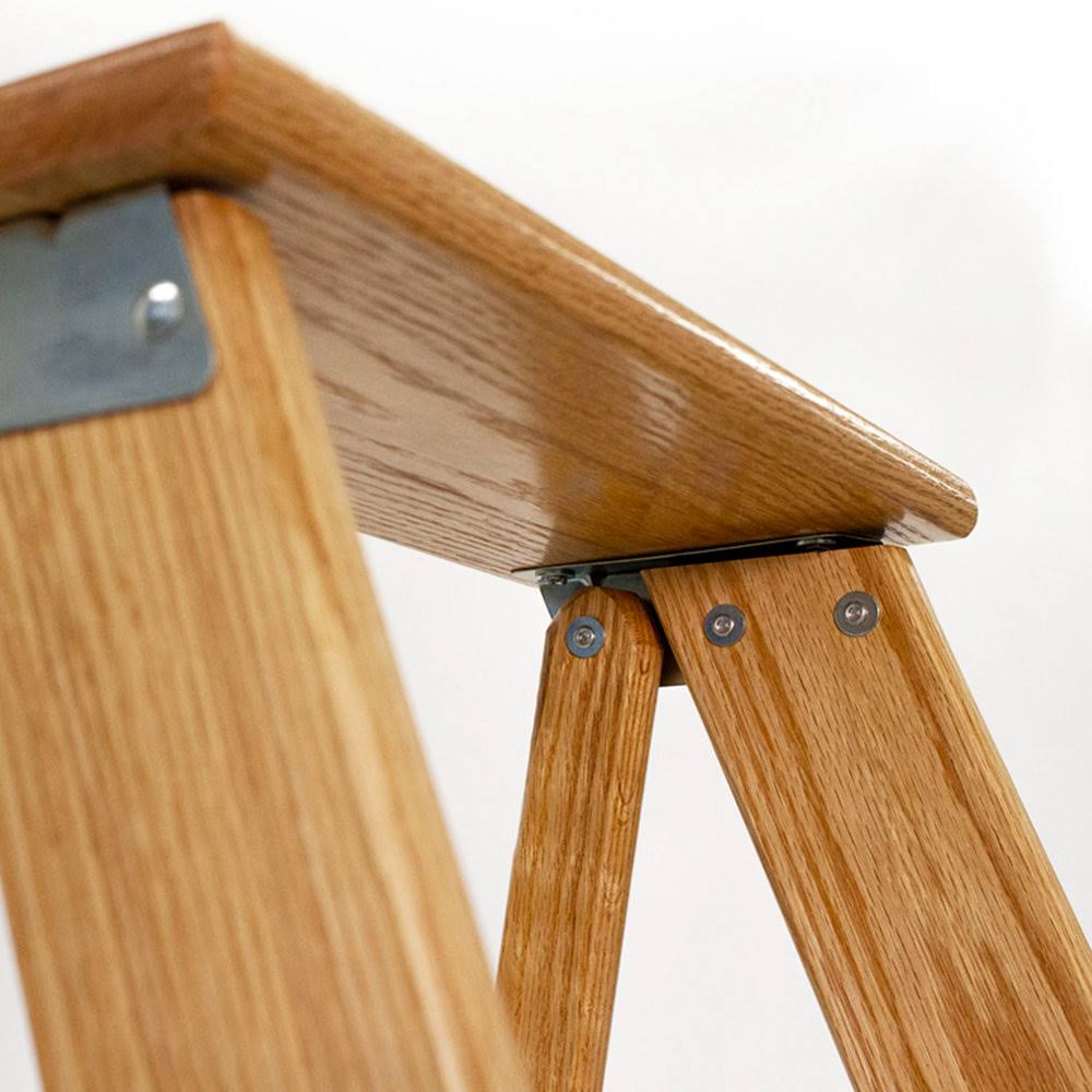 Putnam Rolling Ladder Pl.150-36.Ro 3 Step Red Oak Step Stool 250 Lb. L IW_QXBVPCLW