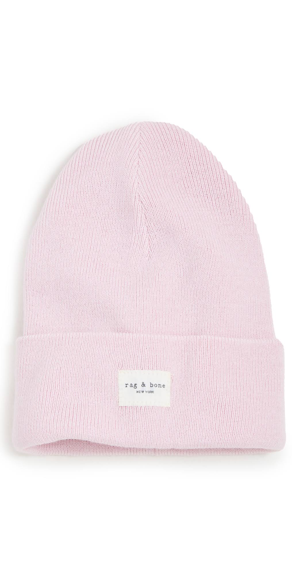 Rag & Bone Women's Addison Wool Beanie | Light Pink H5_UUAYVNMZ