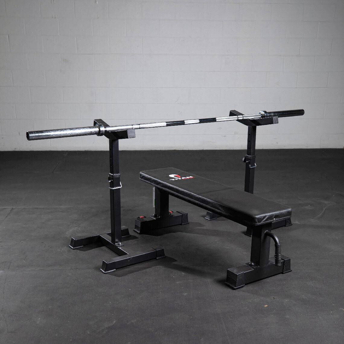 Titan Fitness Independent Bench Press Spotter Stands, Strength Accessories, Other 6R_O0KWDFFE