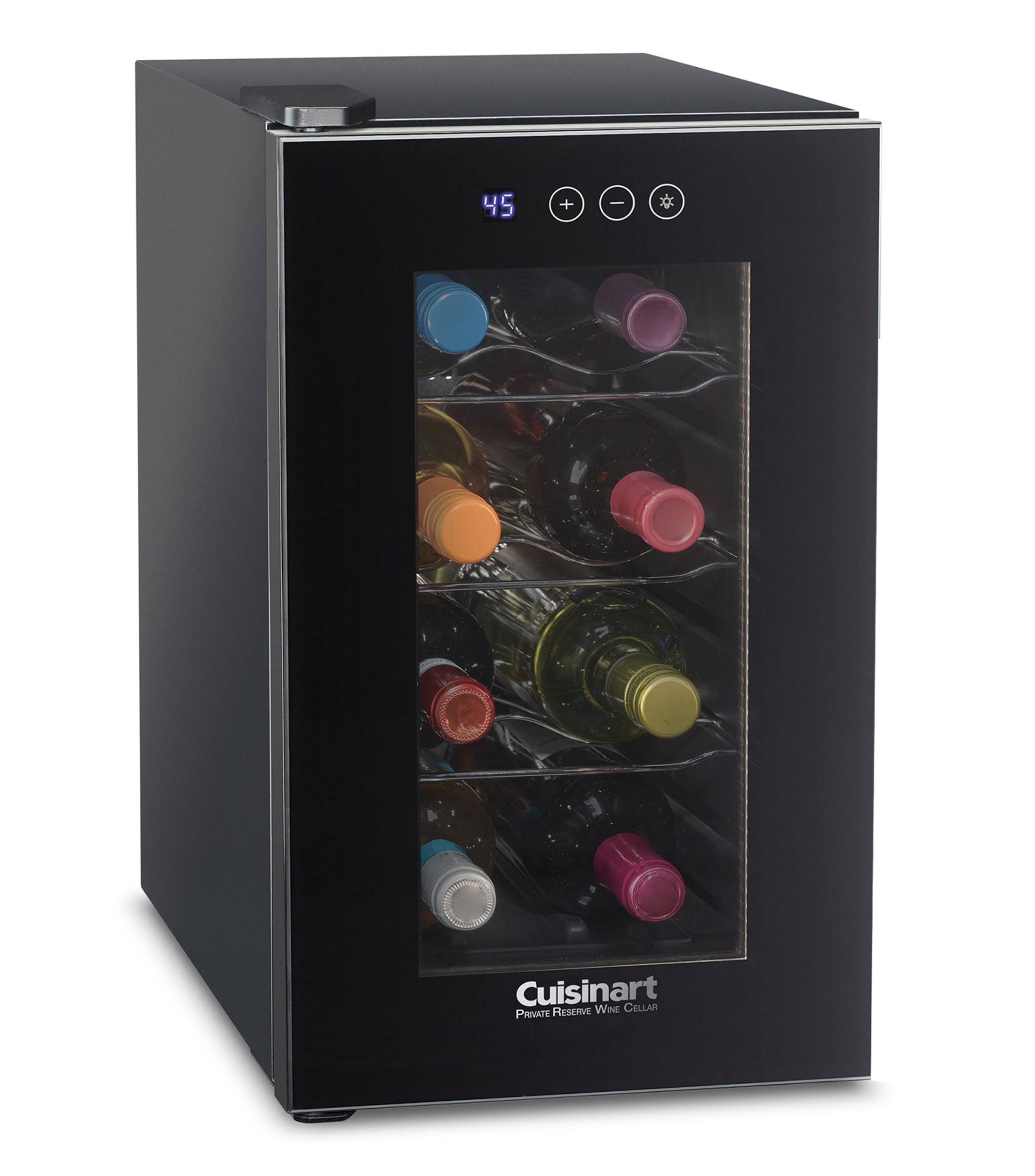 Cuisinart - Private Reserve 8-Bottle Wine Cellar - Black II_1Z8WLWHW Cuisinart - Private Reserve 8-Bottle Wine Cellar - Black II_1Z8WLWHW