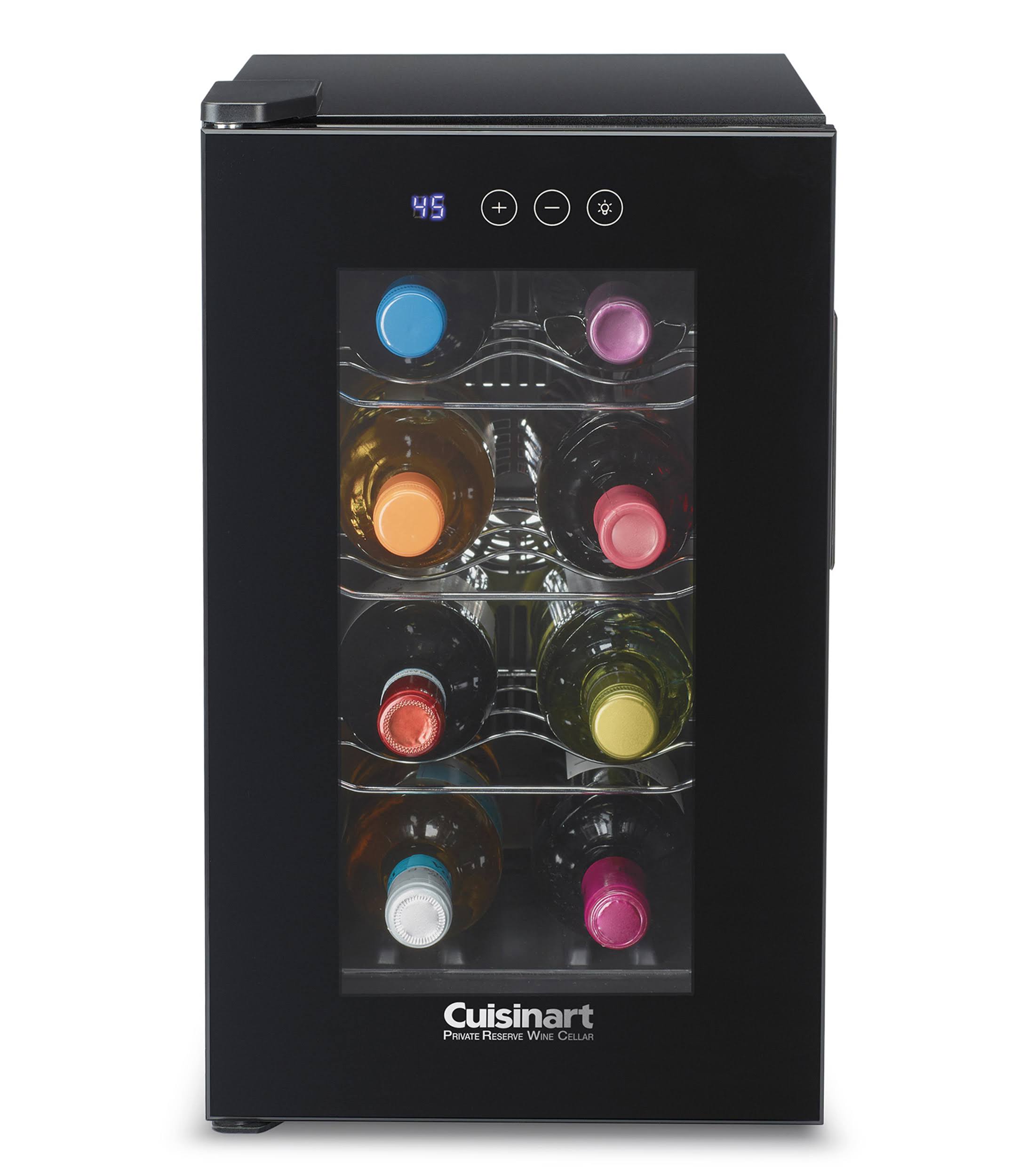 Cuisinart - Private Reserve 8-Bottle Wine Cellar - Black II_1Z8WLWHW Cuisinart - Private Reserve 8-Bottle Wine Cellar - Black II_1Z8WLWHW
