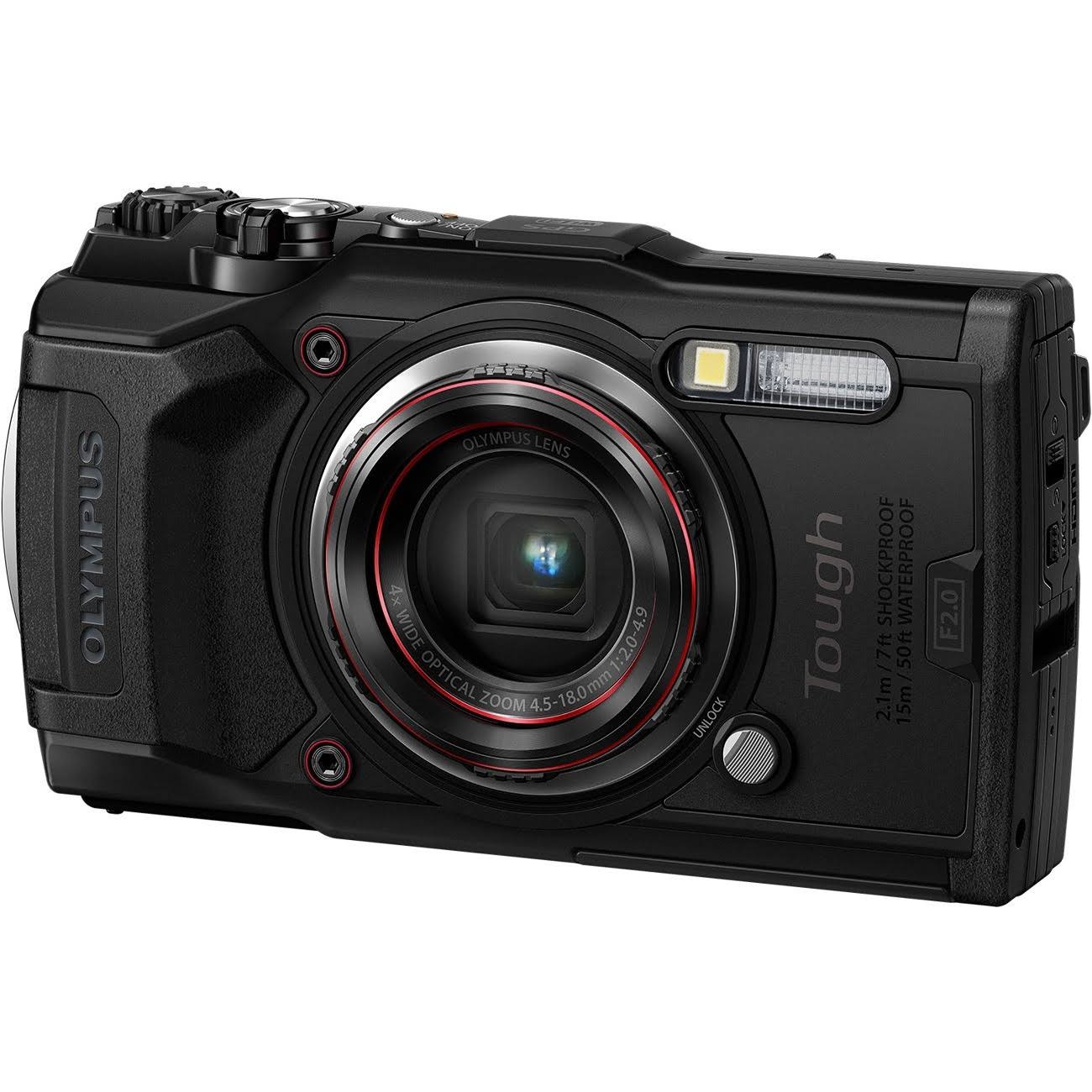 Olympus - Tough Tg-6 Digital Camera (Black) KX_GA8AVRXB