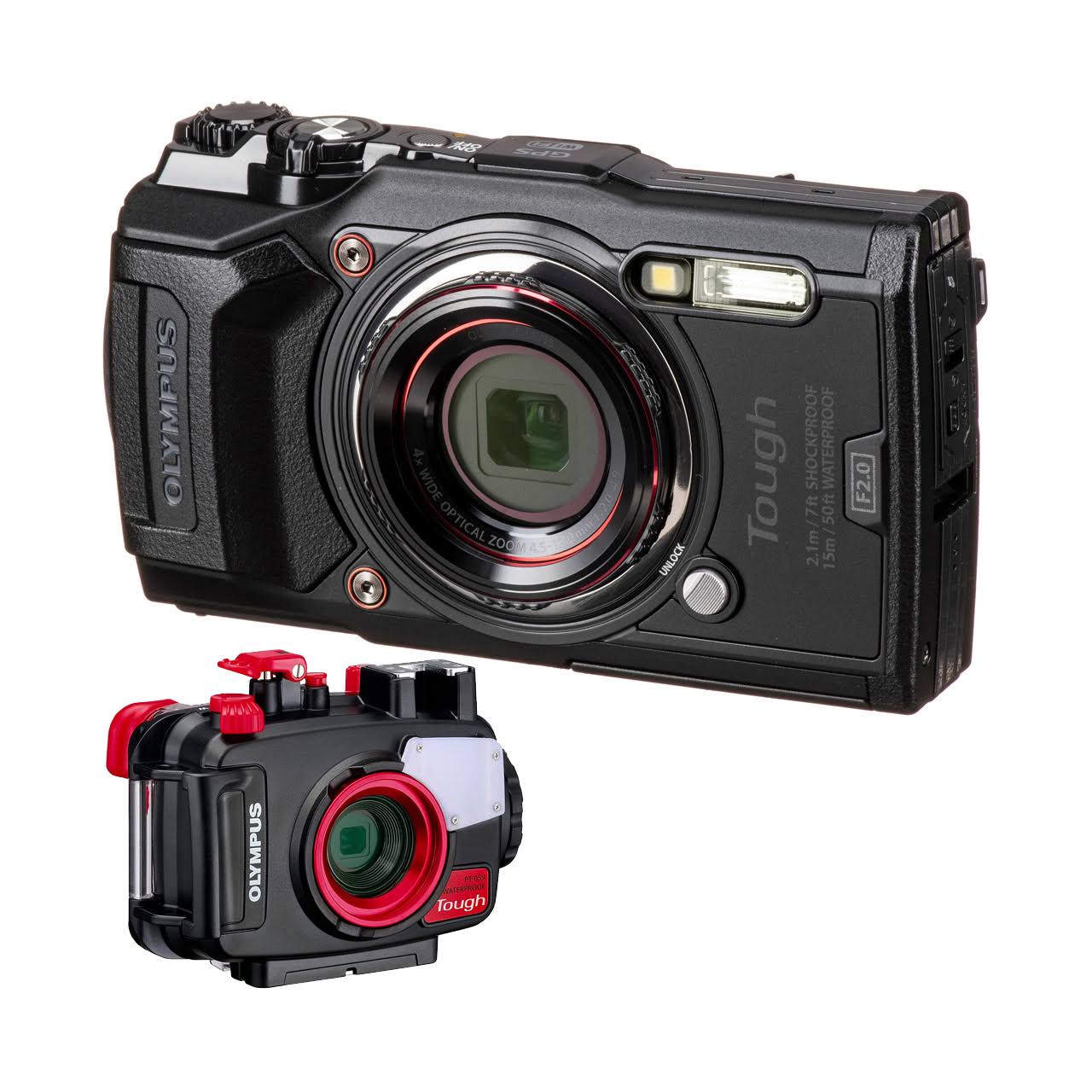 Olympus - Tough Tg-6 Digital Camera (Black) KX_GA8AVRXB Olympus - Tough Tg-6 Digital Camera (Black) KX_GA8AVRXB